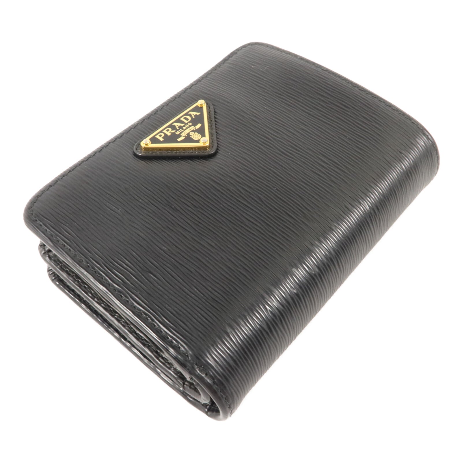 PRADA Saffiano皮革Bifold Wallet錢包