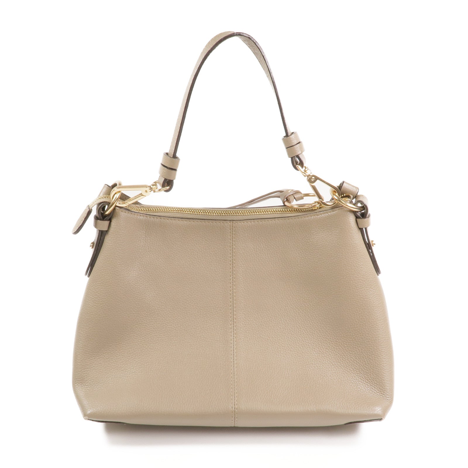 SEE BY CHLOE 牛皮皮革2 Way Shoulder金扣手挽肩背兩用袋