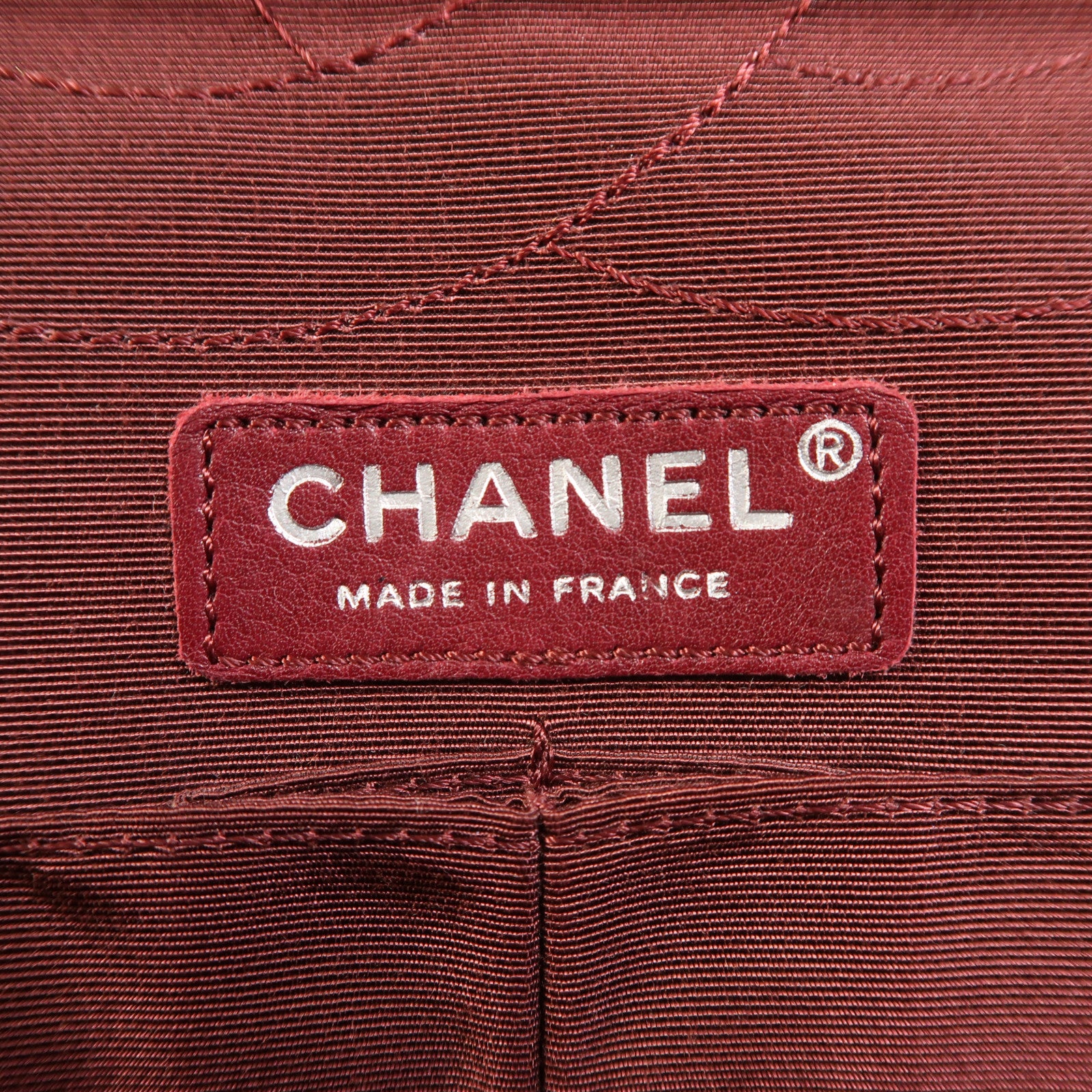 CHANEL 帆布Shoulder Bag鏈帶肩背袋