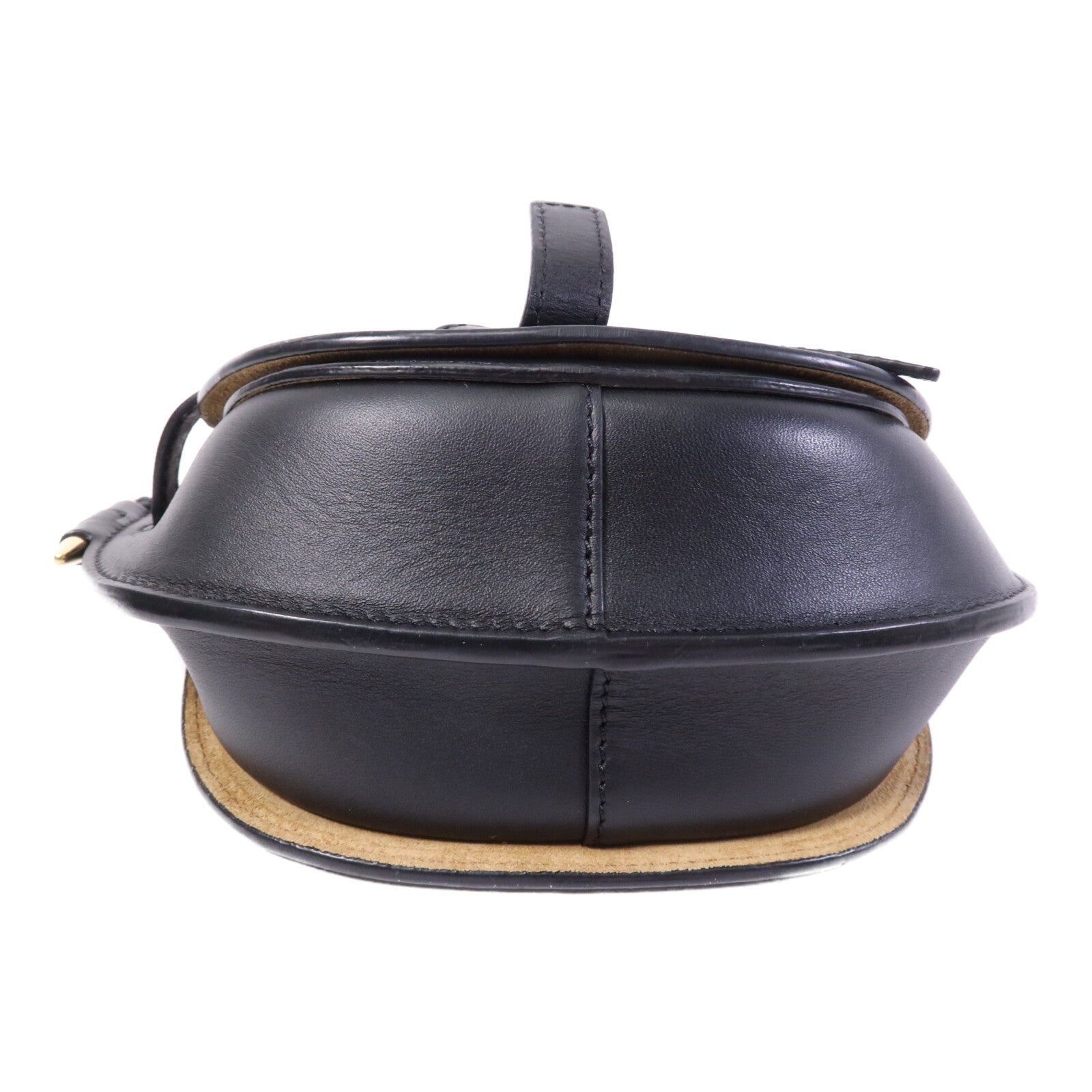 LOEWE 牛皮皮革Mini Gate Dual金扣肩背袋