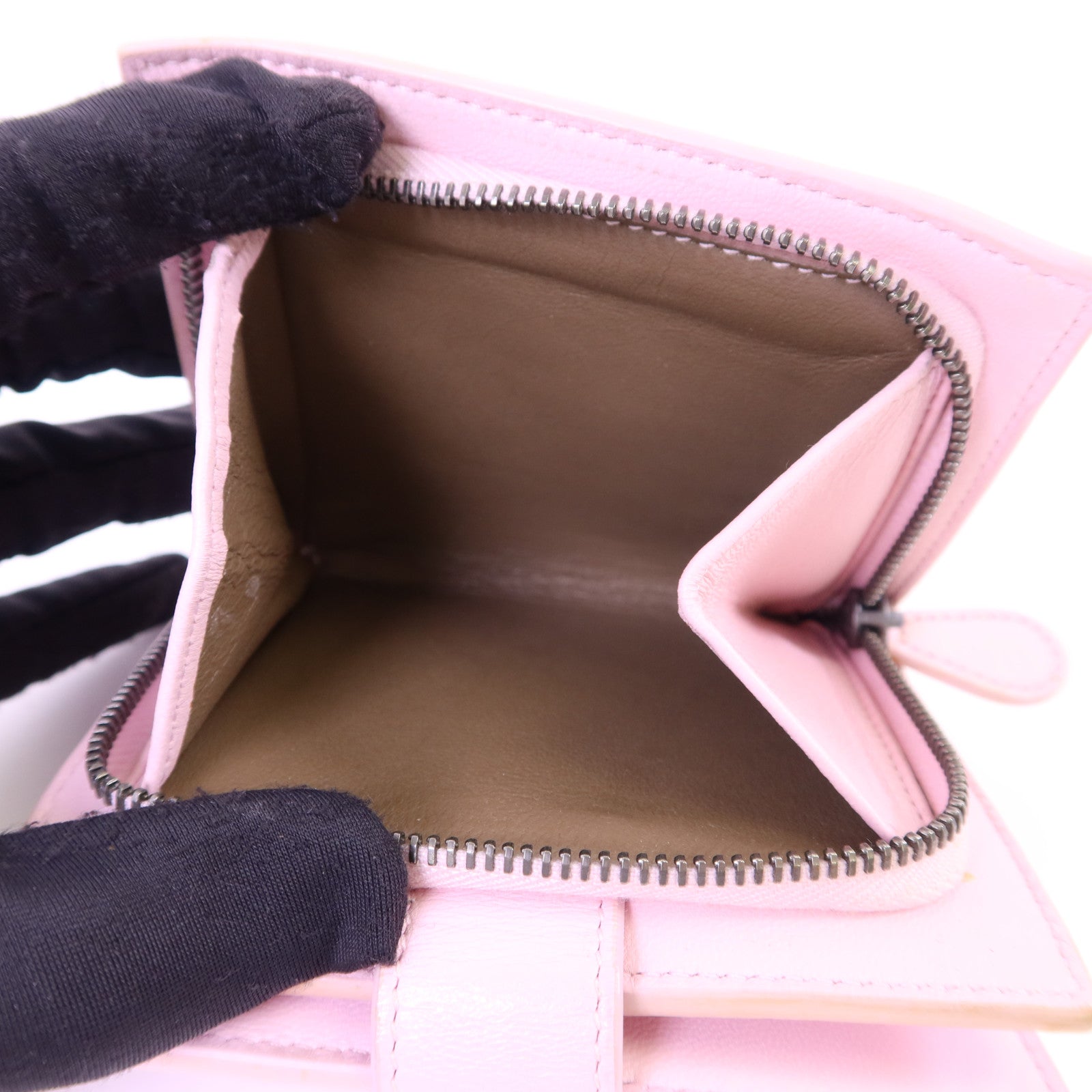 BOTTEGA VENETA 【激減優惠】羊皮皮革Bifold Wallet錢包