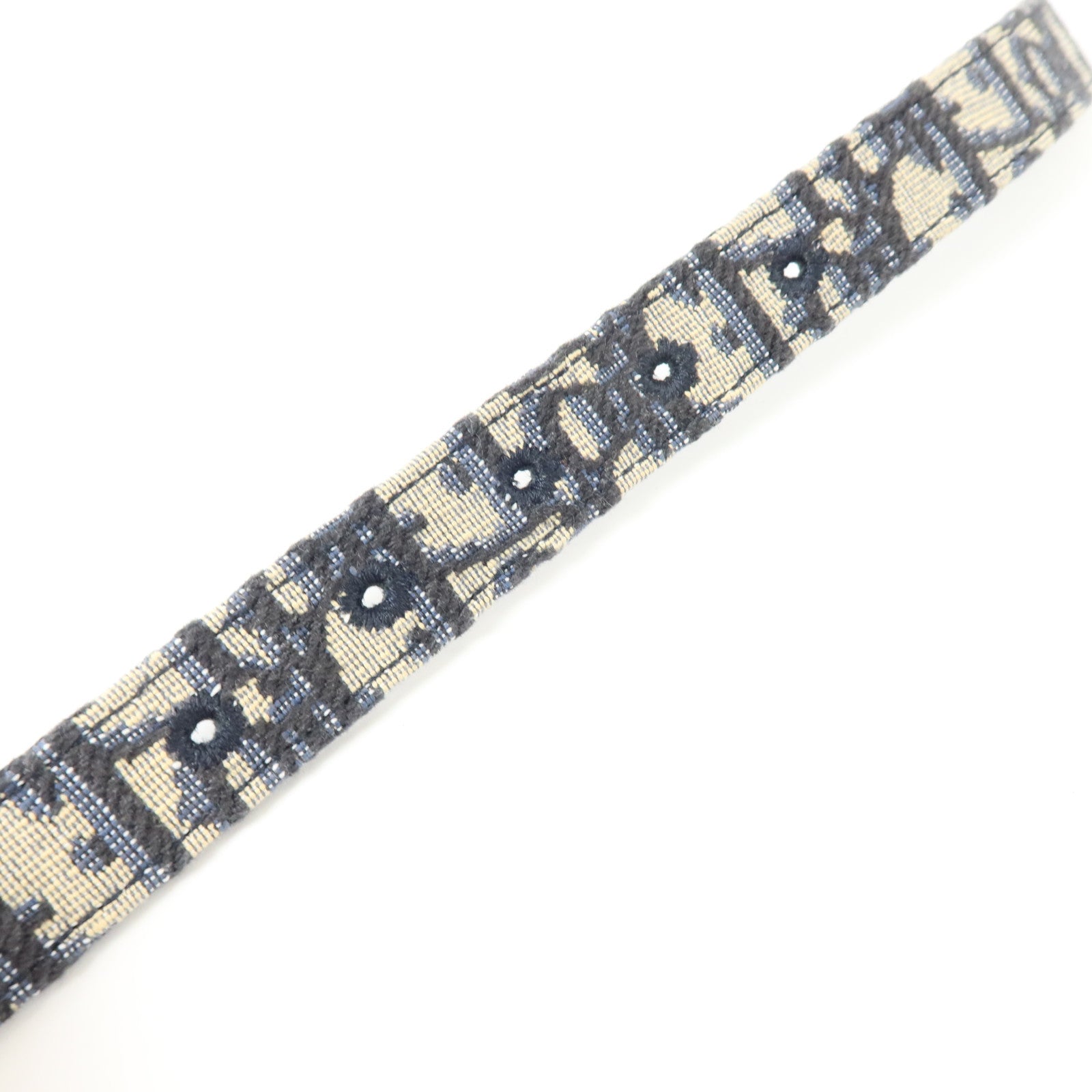 Dior Oblique帆布30 Montaigne Reversible Belt 75cm金扣腰帶