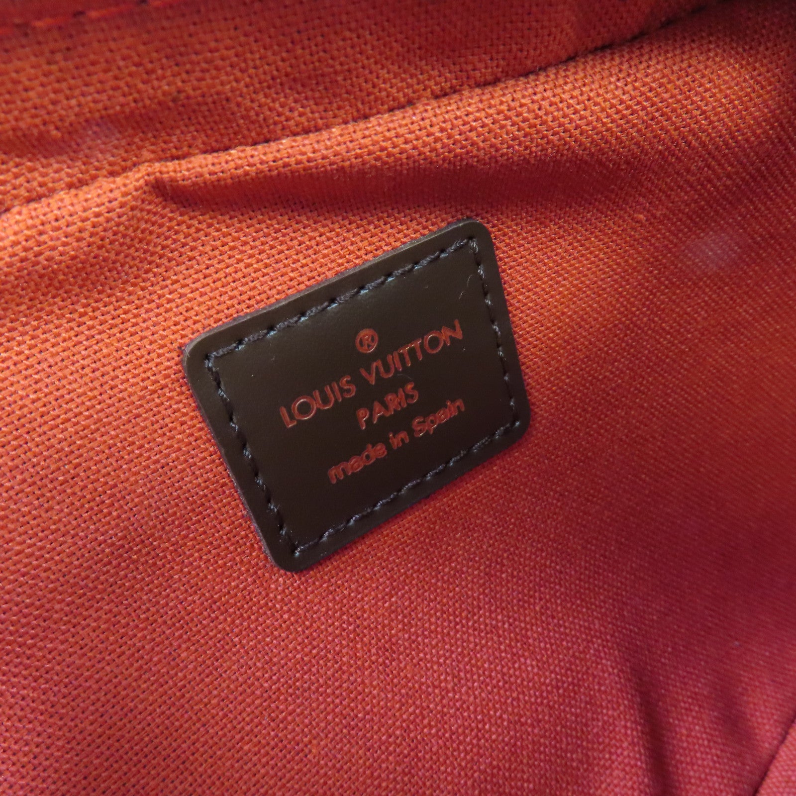 LOUIS VUITTON Damier Ebene Geronimos waist Bag金扣腰包啡色