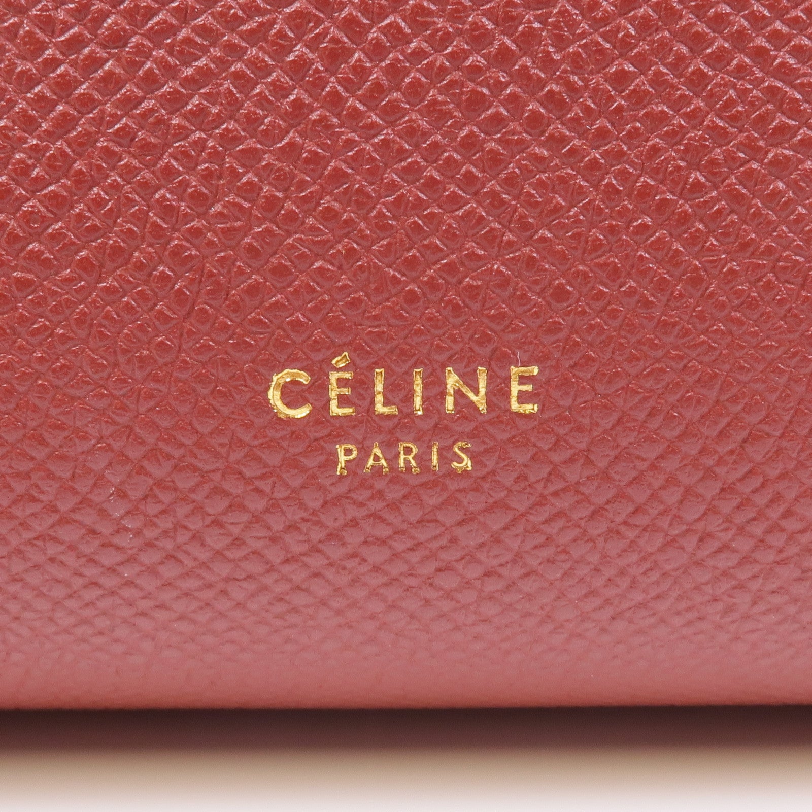 CELINE 牛皮皮革Belt Bag金扣手挽肩背兩用袋