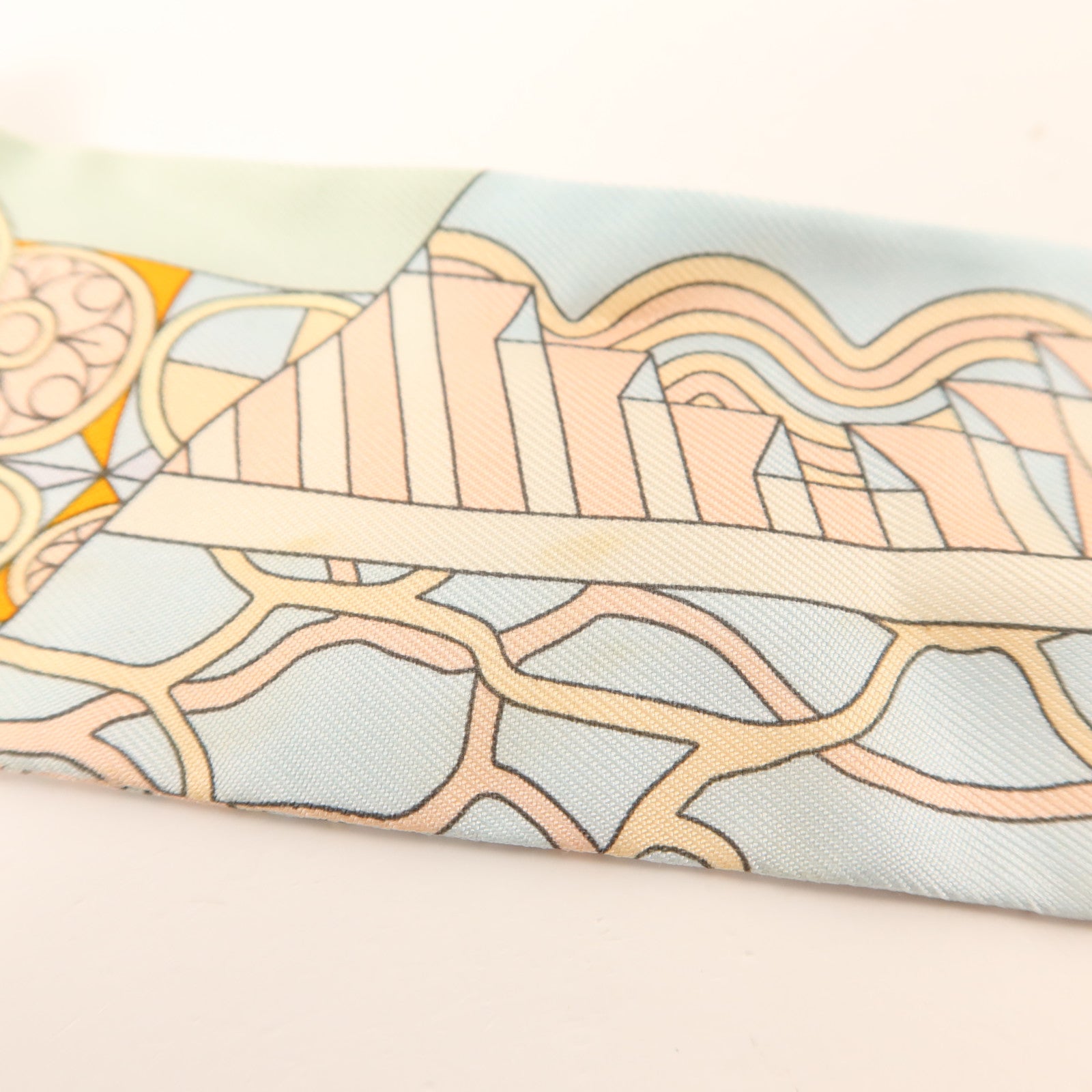 HERMES 絲質Twilly絲巾