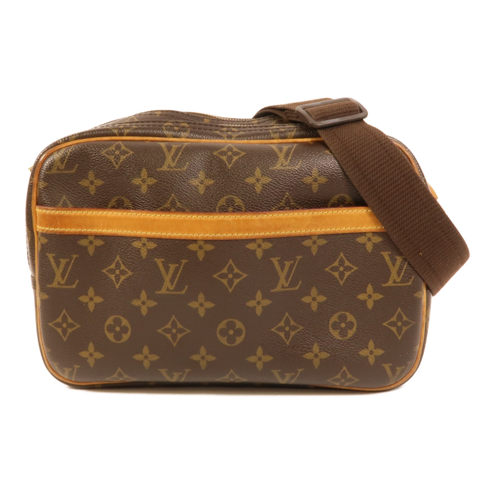 LOUIS VUITTON Monogram Reporter PM肩背袋