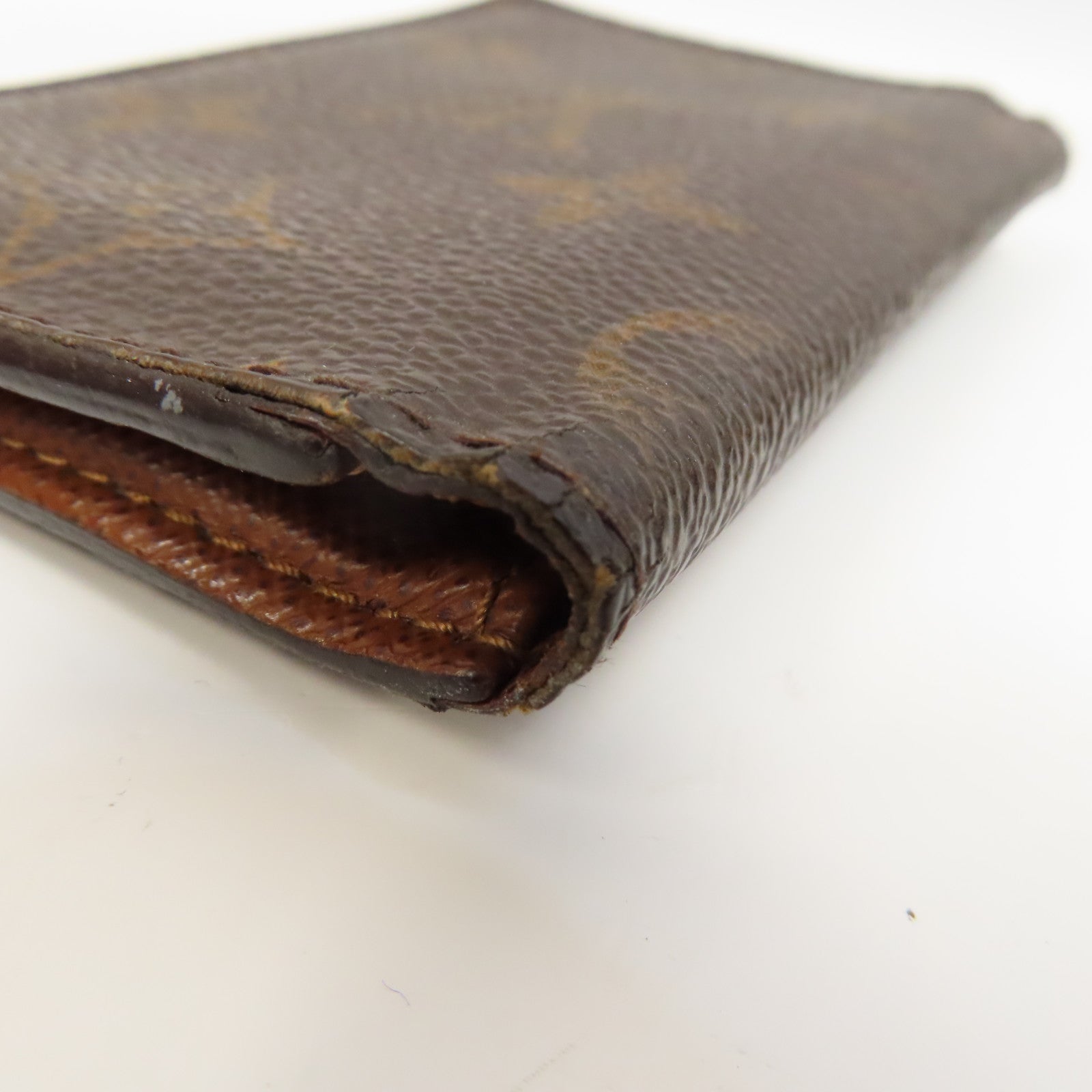 LOUIS VUITTON Monogram Card Case卡片套啡色