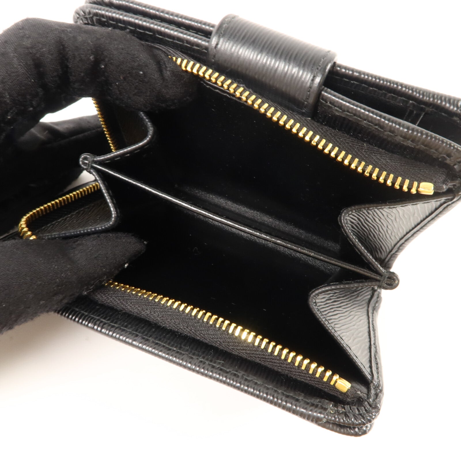 PRADA Saffiano皮革Bifold Wallet錢包