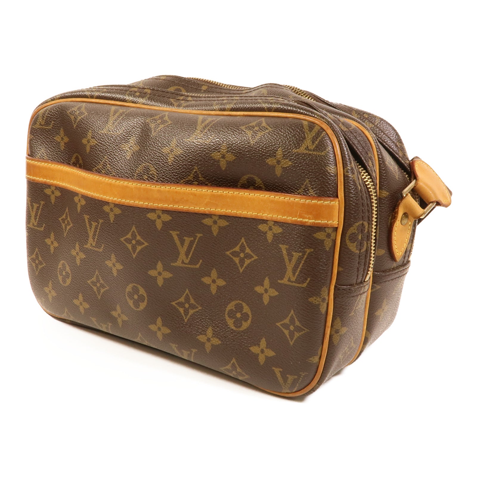 LOUIS VUITTON Monogram Reporter PM肩背袋