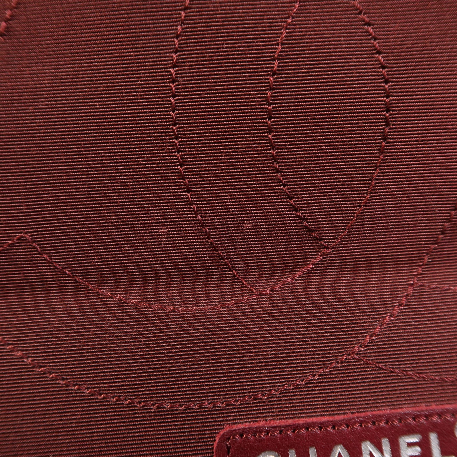 CHANEL 帆布Shoulder Bag鏈帶肩背袋