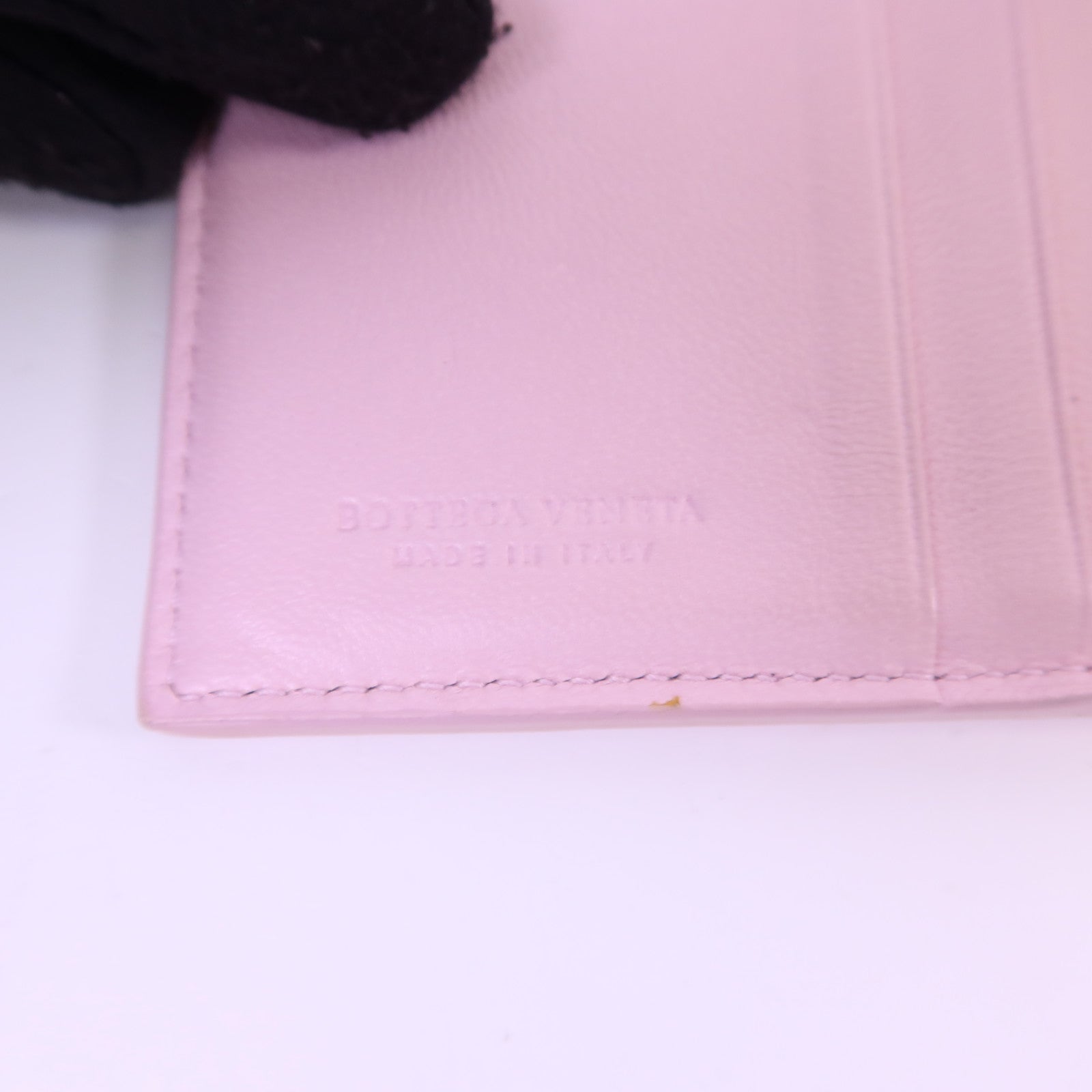 BOTTEGA VENETA 【激減優惠】羊皮皮革Bifold Wallet錢包