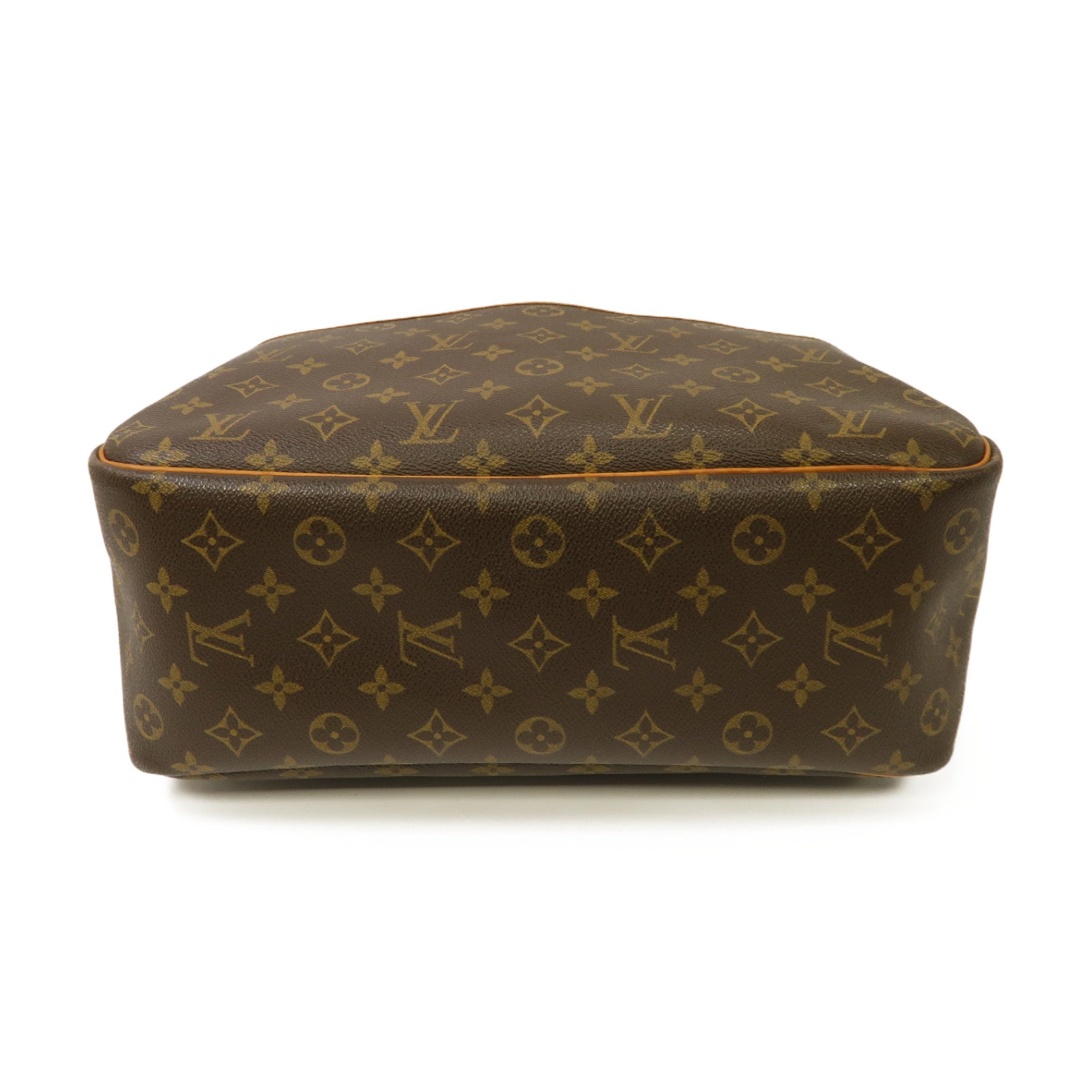 LOUIS VUITTON 【激減優惠】Monogram Hand Bag金扣手挽袋啡色