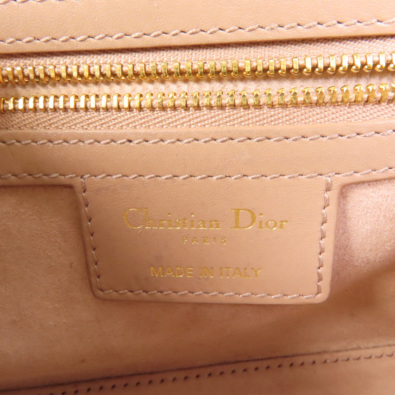 Dior 【激減優惠】牛皮皮革Montaigue Avenue金扣肩背袋