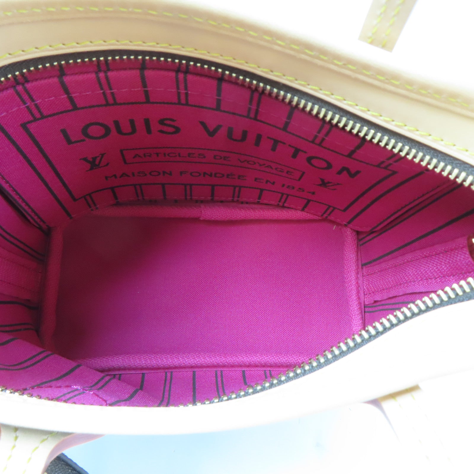 LOUIS VUITTON Monogram Neverfull BB金扣手挽肩背兩用袋啡色