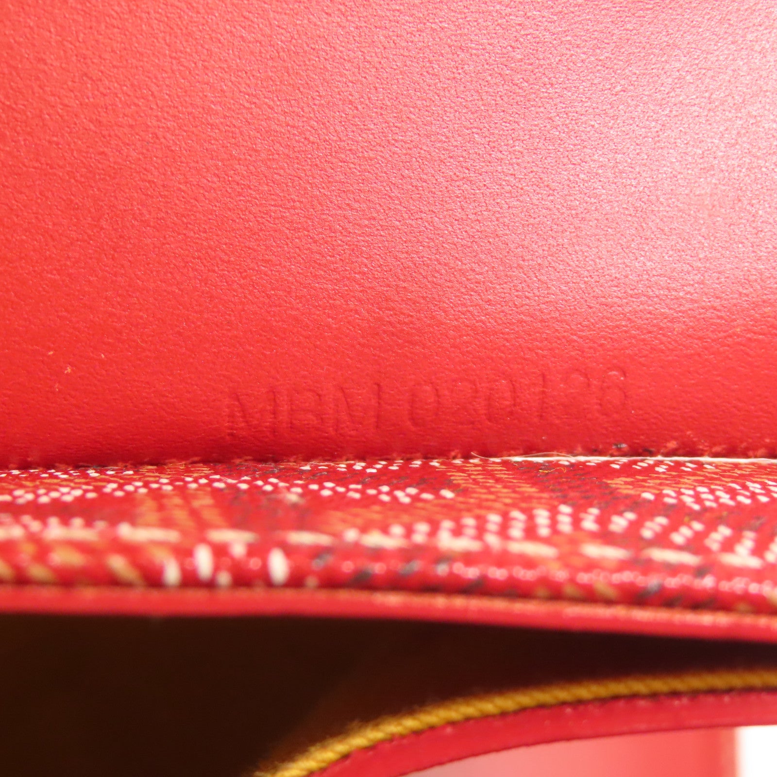 GOYARD 塗層帆布/皮革Saigon PM Handbag銀扣手挽袋