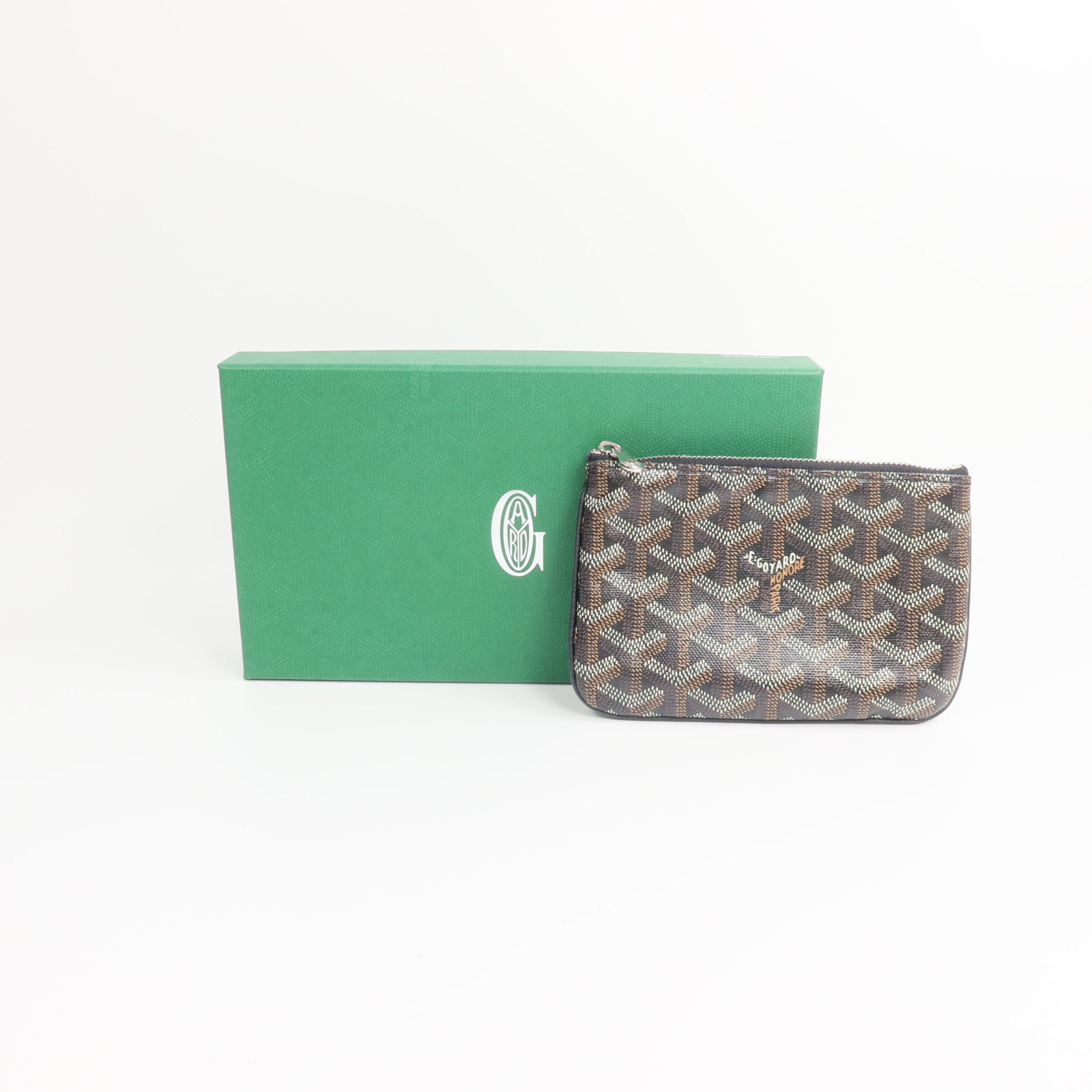 GOYARD 塗層帆布Senat Mini Pouch手拿包