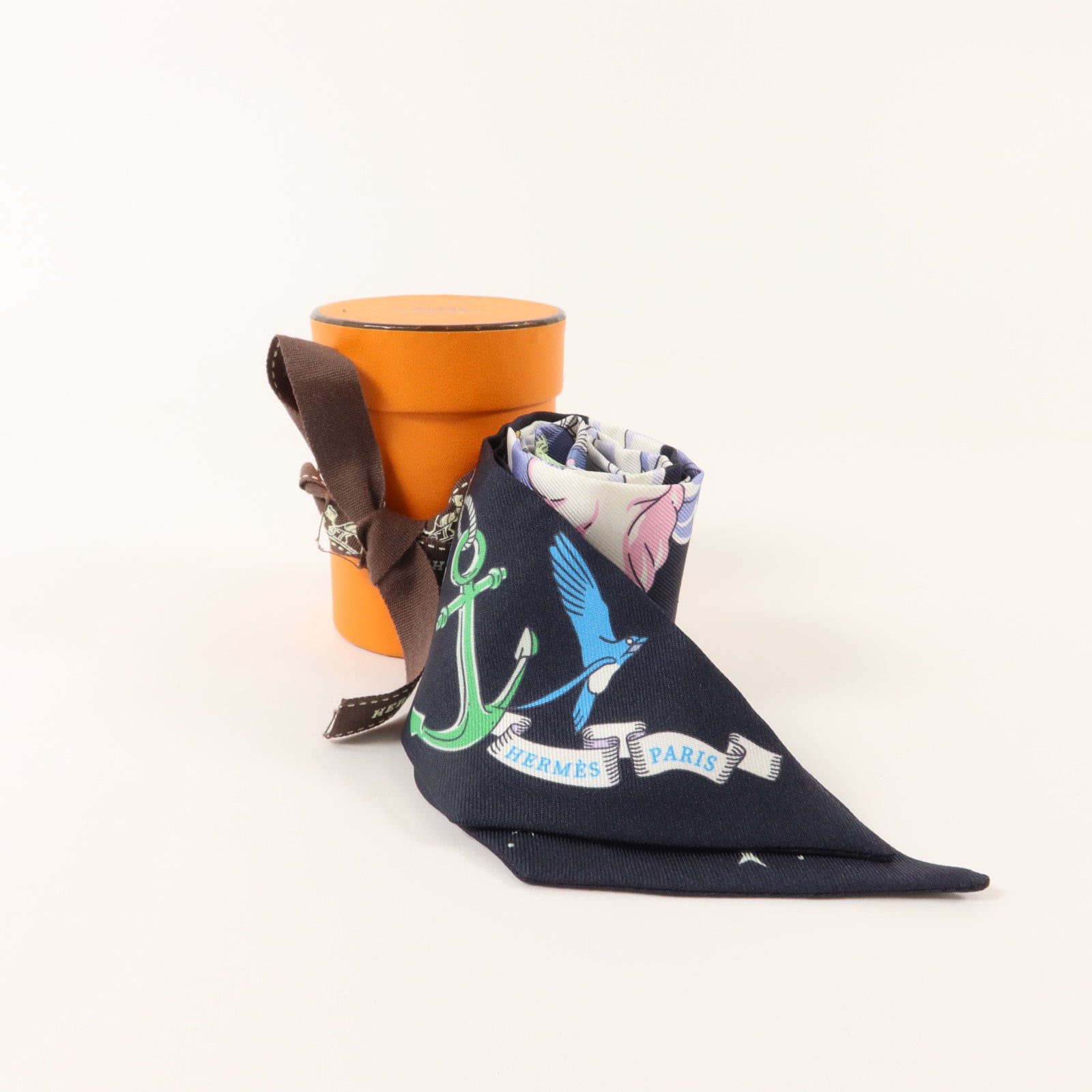 HERMES 絲質Twilly絲巾