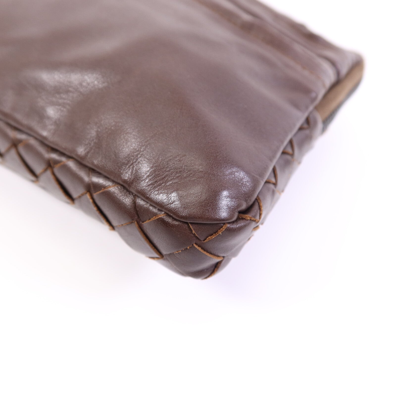 BOTTEGA VENETA 牛皮皮革Pouch手拿包