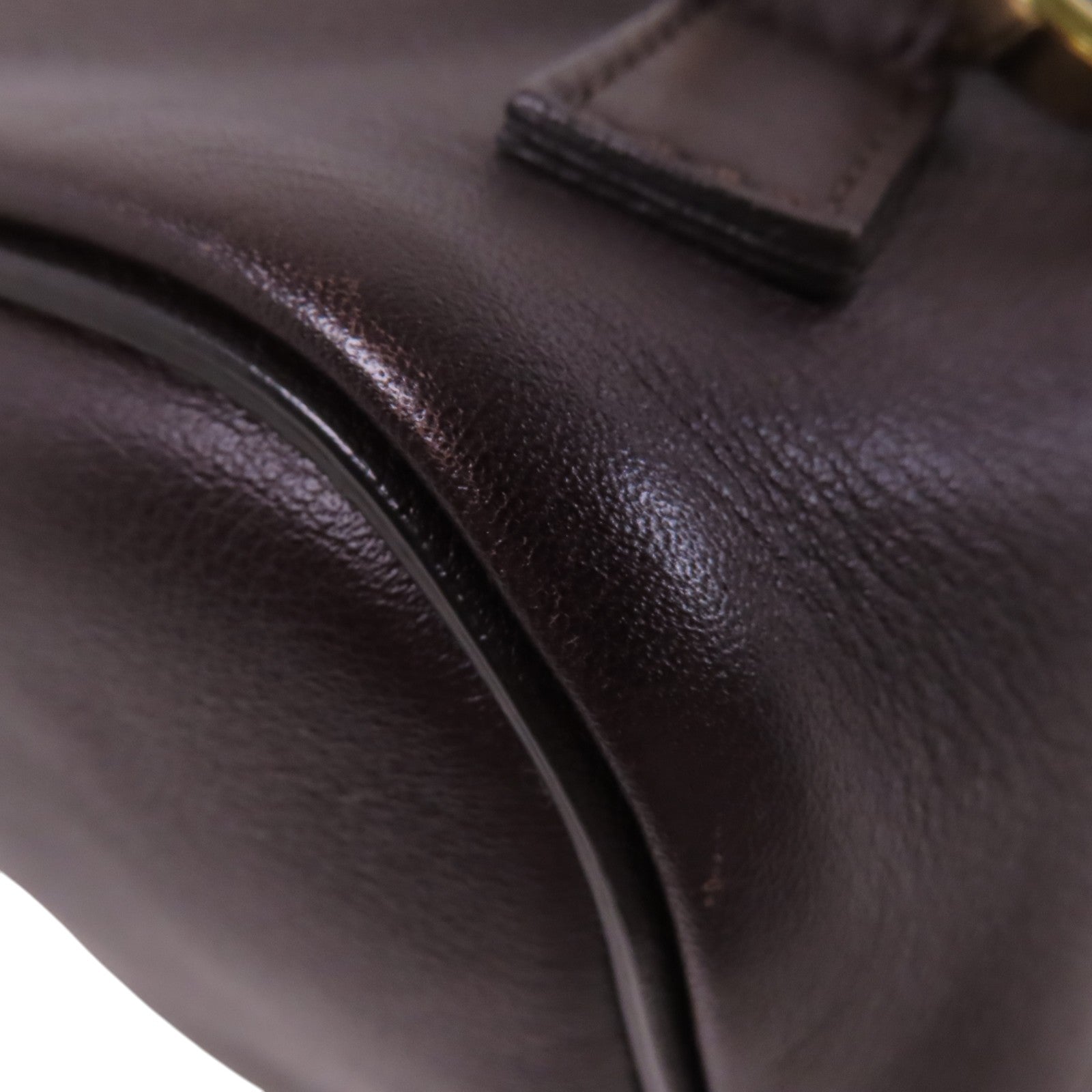 Chloe 牛皮皮革Faye金扣肩背背包兩用袋