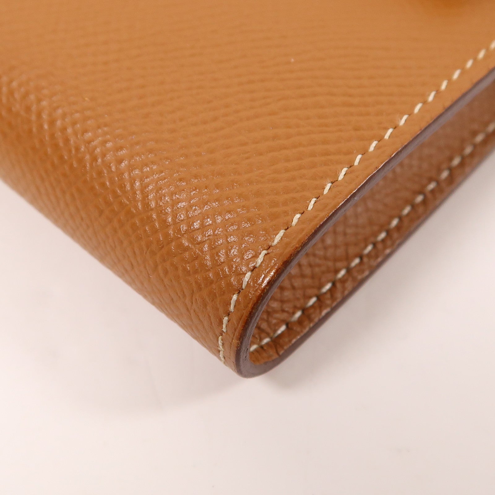 HERMES Epsom皮革Kelly Long Wallet銀扣長錢包