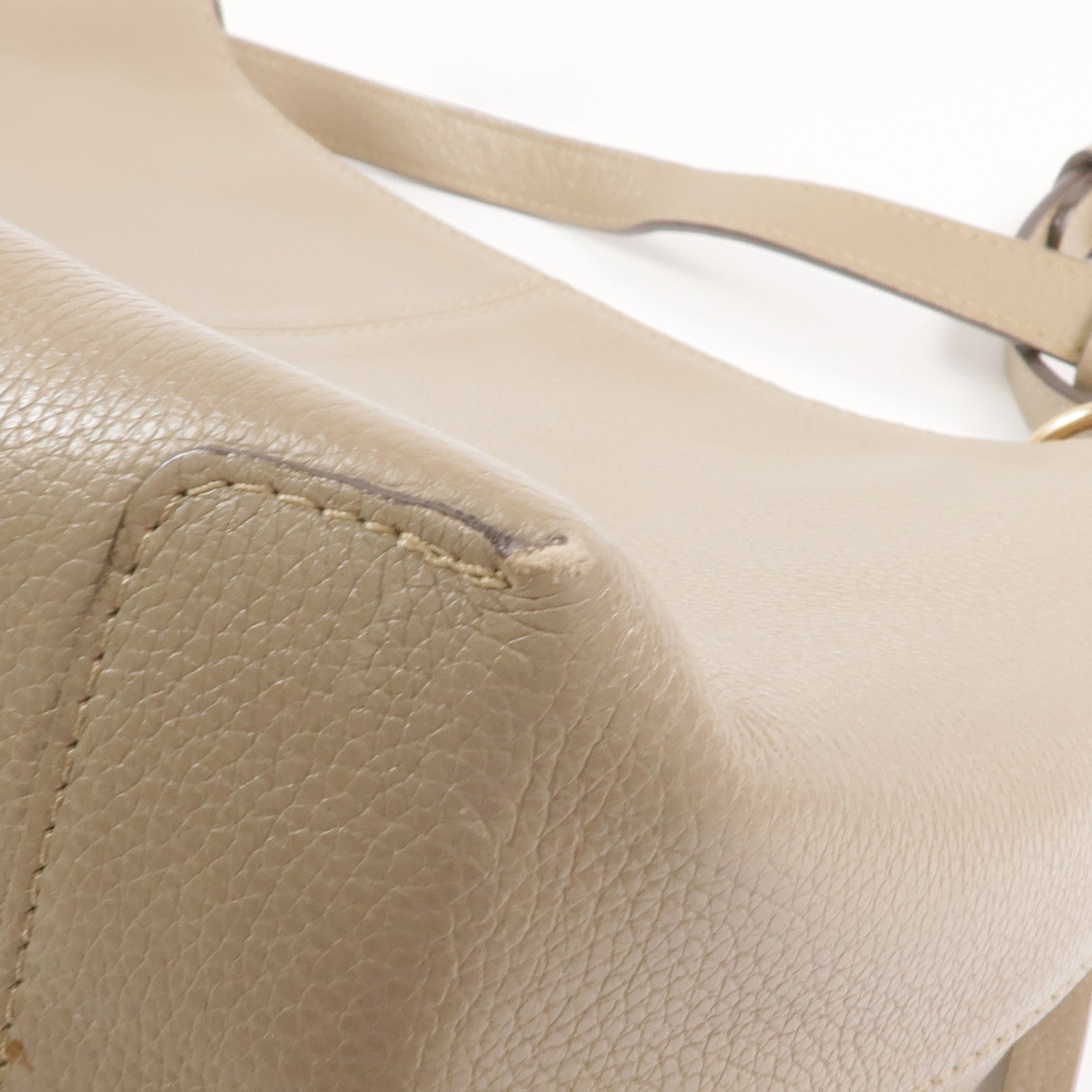 SEE BY CHLOE 牛皮皮革2 Way Shoulder金扣手挽肩背兩用袋