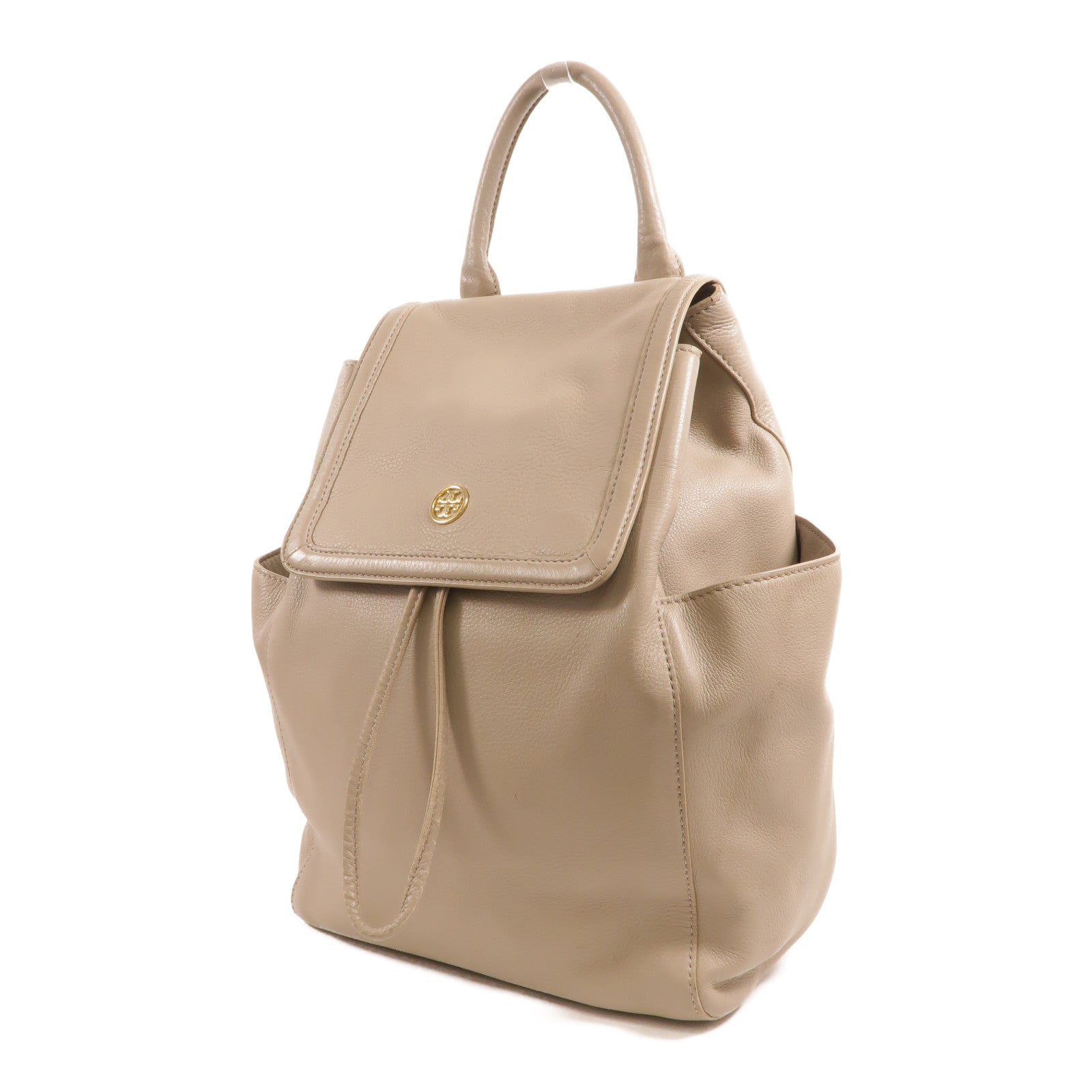 Tory Burch 牛皮皮革Landon Flap Backpack背包