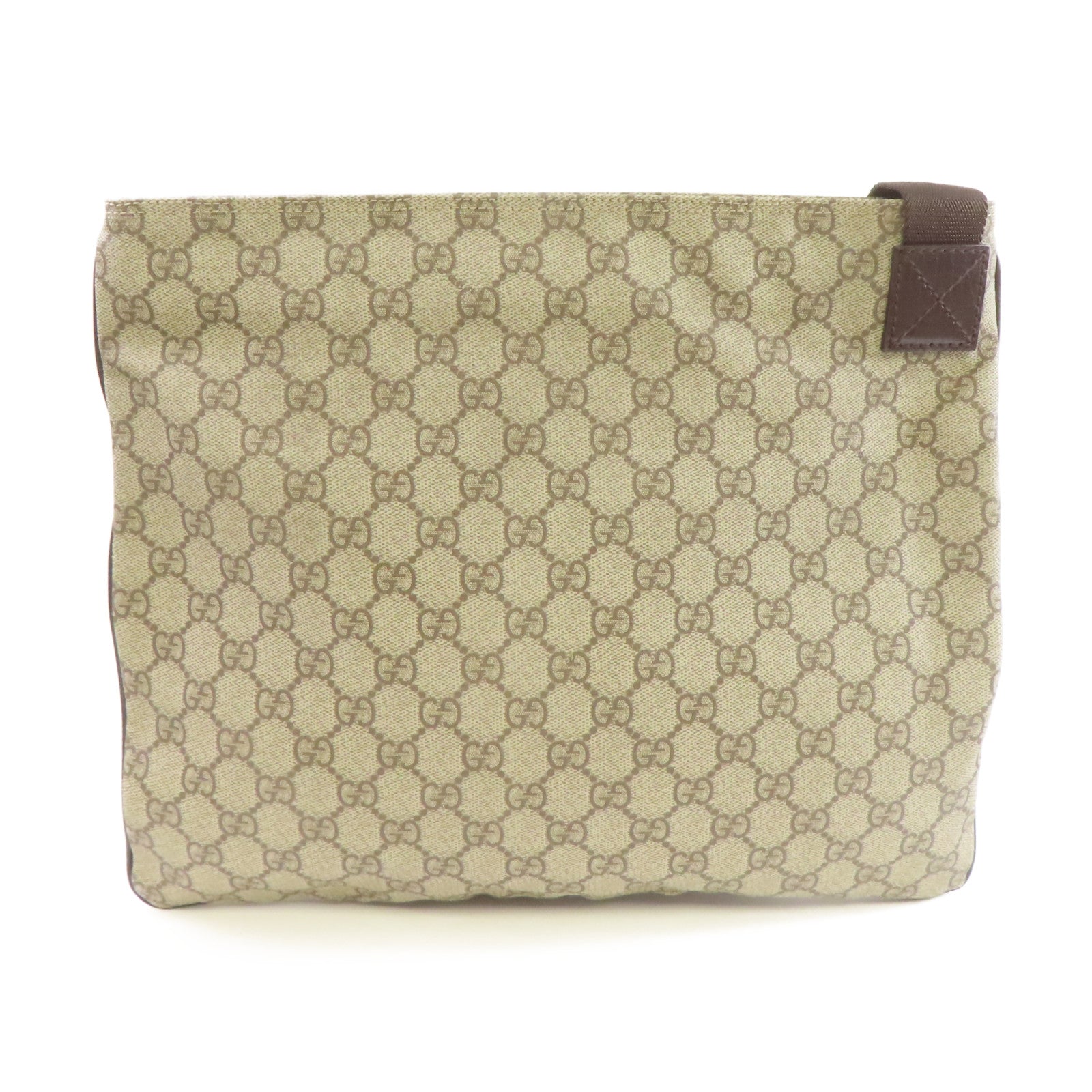 GUCCI 【激減優惠】塗層帆布Shoulder Bag肩背袋啡色