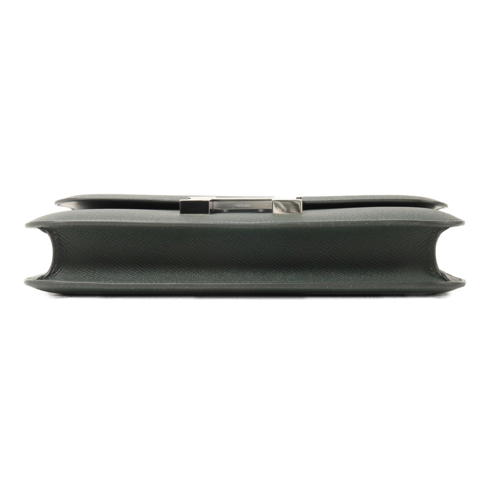 HERMES Epsom皮革Constance Elan肩背袋Vert Mangrove