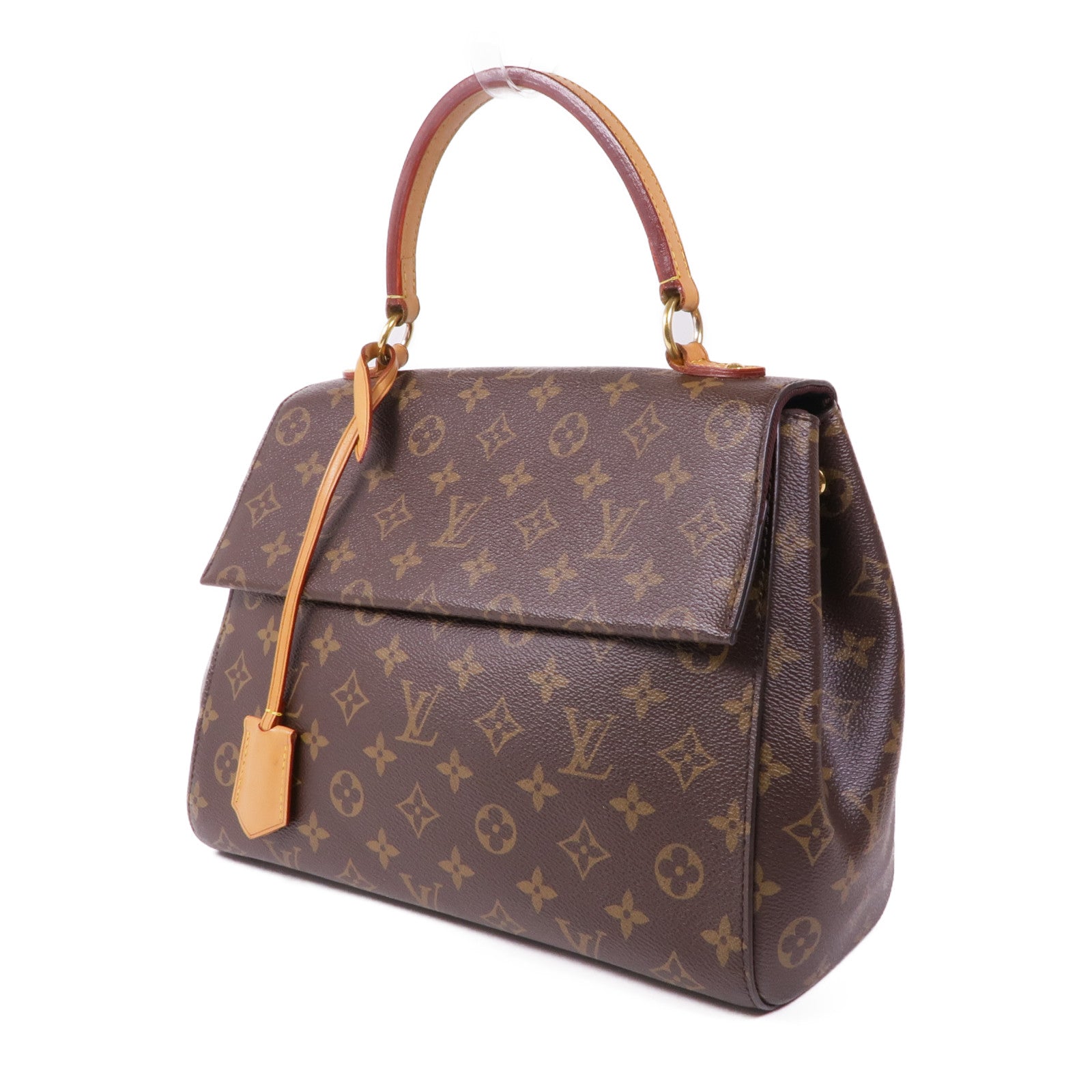 LOUIS VUITTON 【激減優惠】Monogram Cluny MM金扣手挽肩背兩用袋