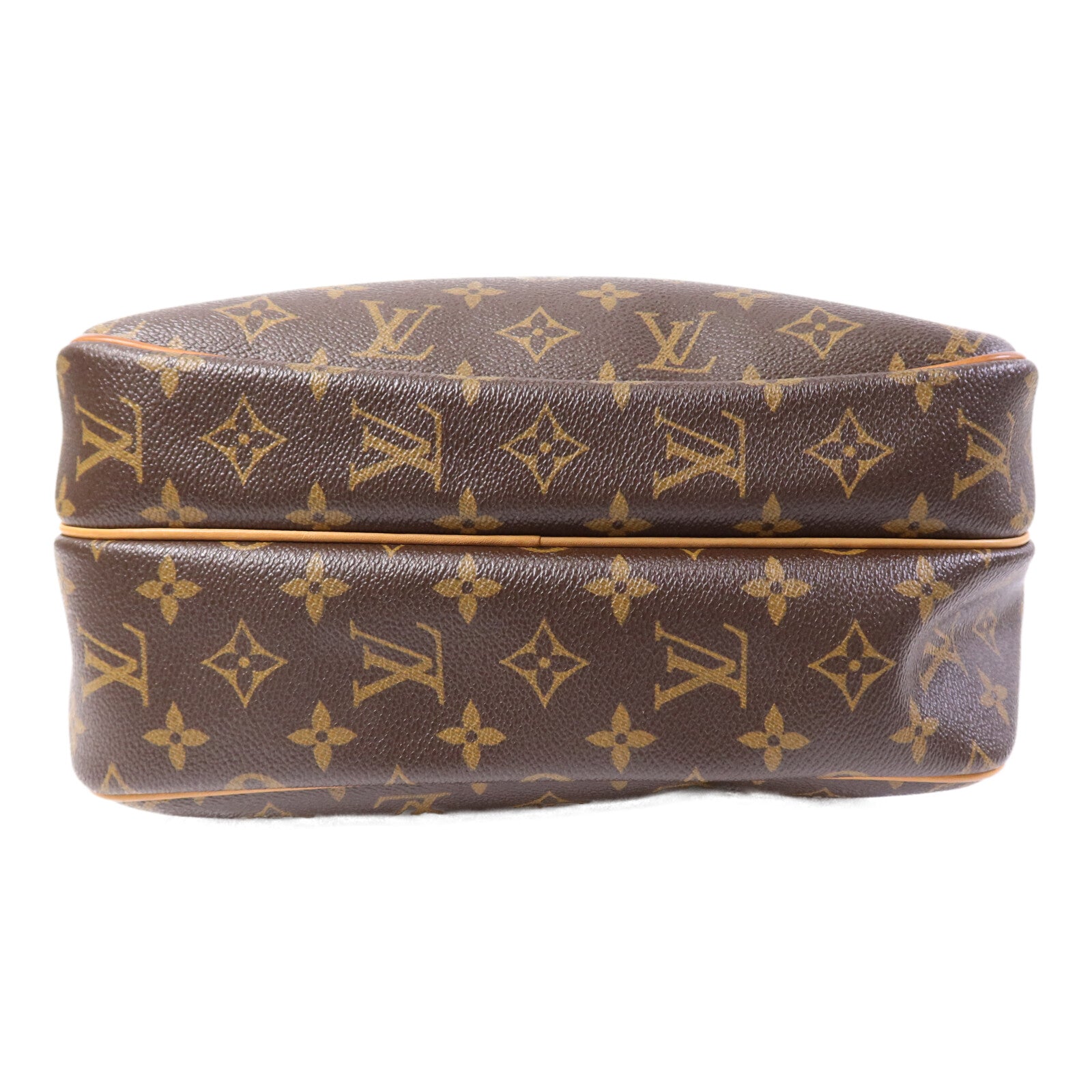 LOUIS VUITTON Monogram Reporter PM金扣肩背袋