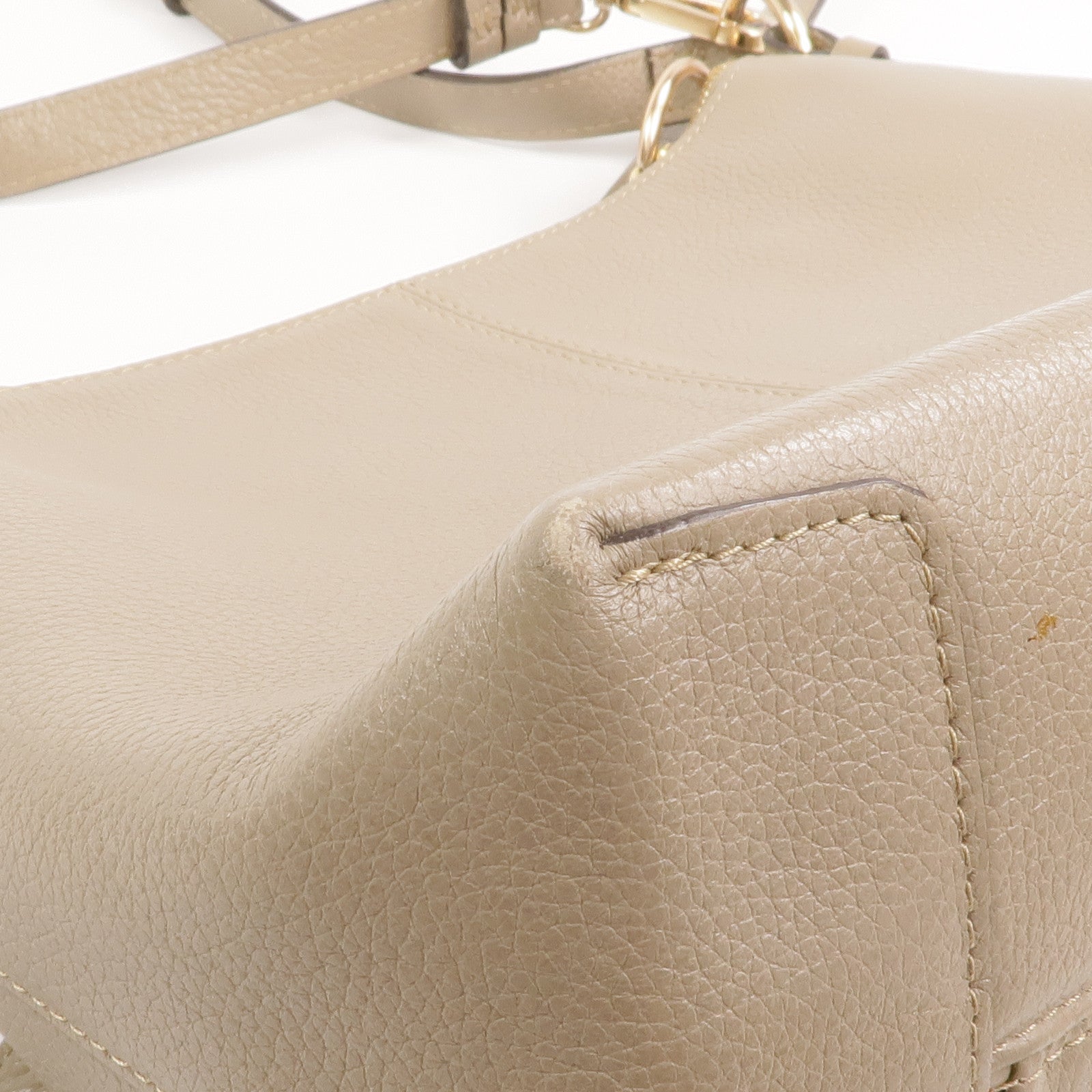 SEE BY CHLOE 牛皮皮革2 Way Shoulder金扣手挽肩背兩用袋