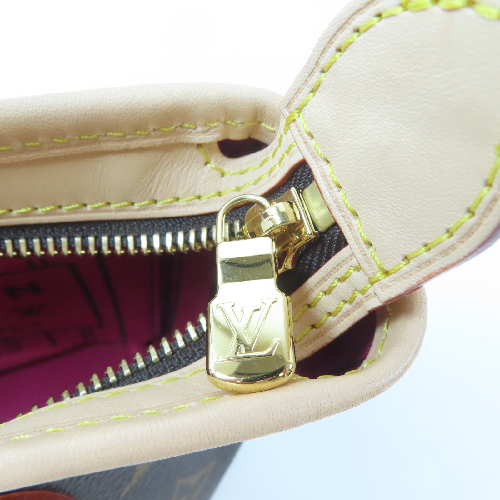 LOUIS VUITTON Monogram Neverfull BB金扣手挽肩背兩用袋啡色