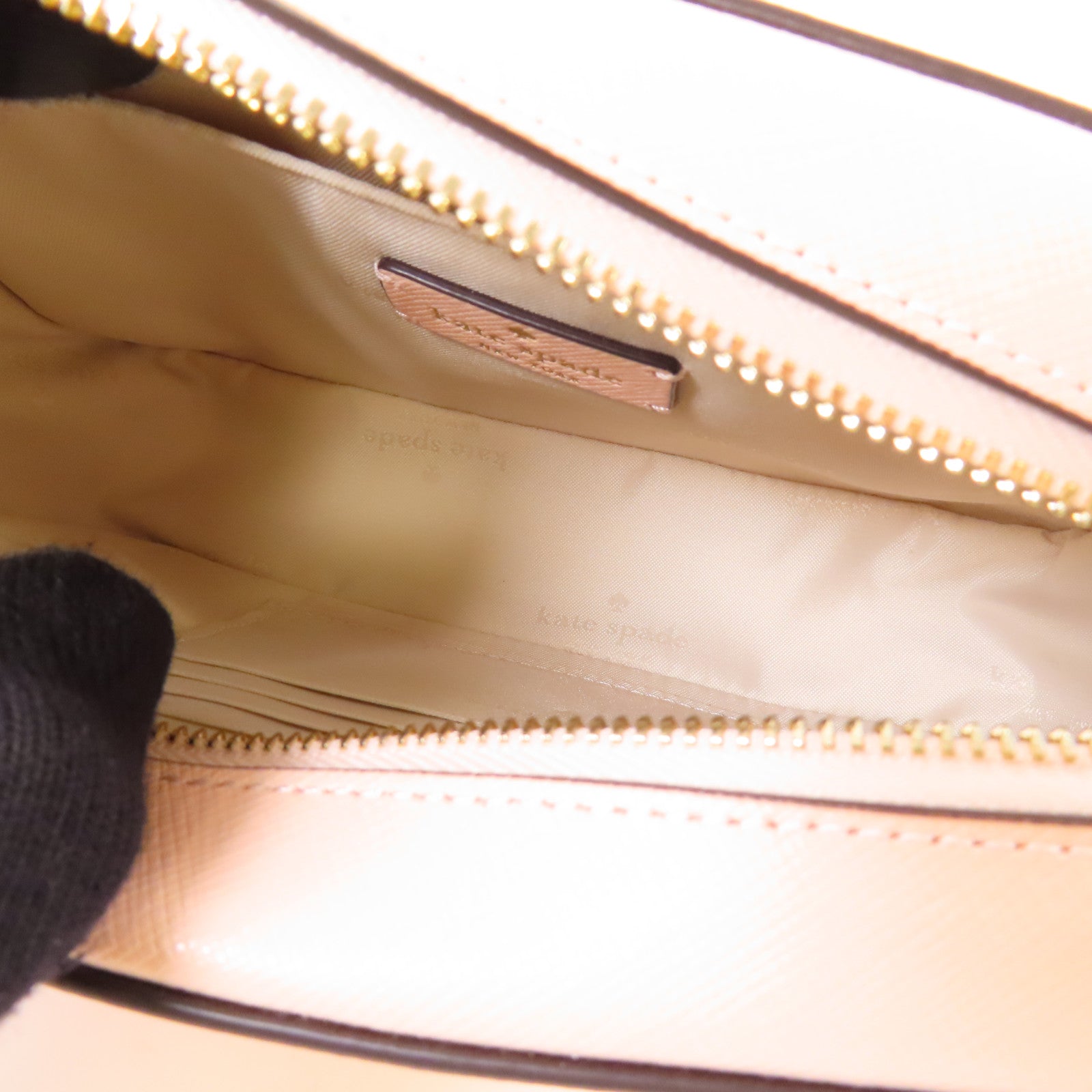 Kate Spade 【激減優惠】牛皮皮革Shoulder Bag金扣肩背袋