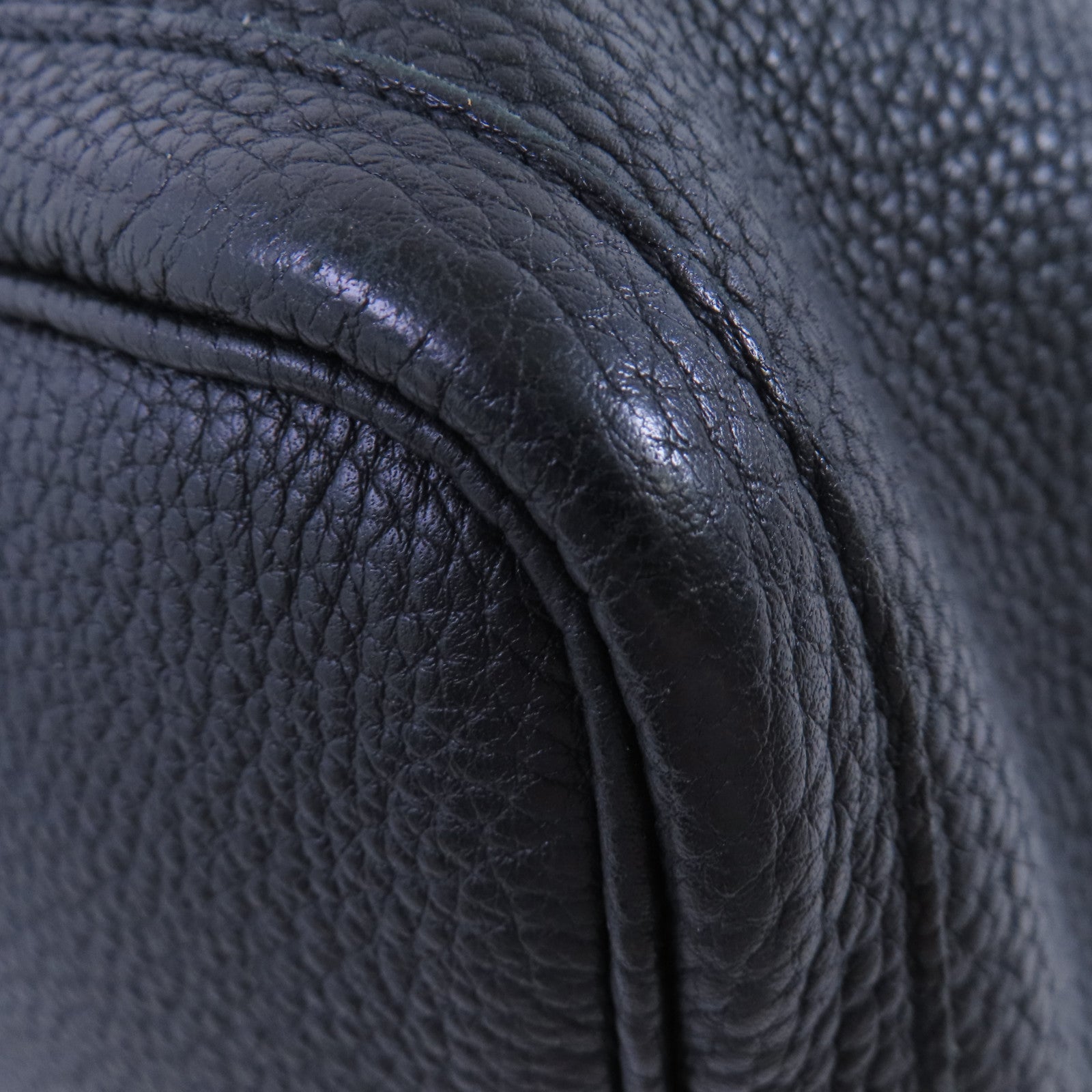 HERMES Negonda皮革GardenParty PM Tote Bag銀扣手挽袋