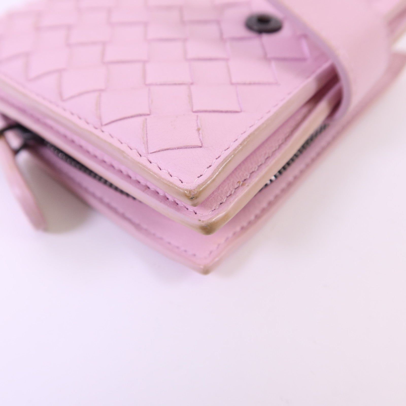 BOTTEGA VENETA 【激減優惠】羊皮皮革Bifold Wallet錢包