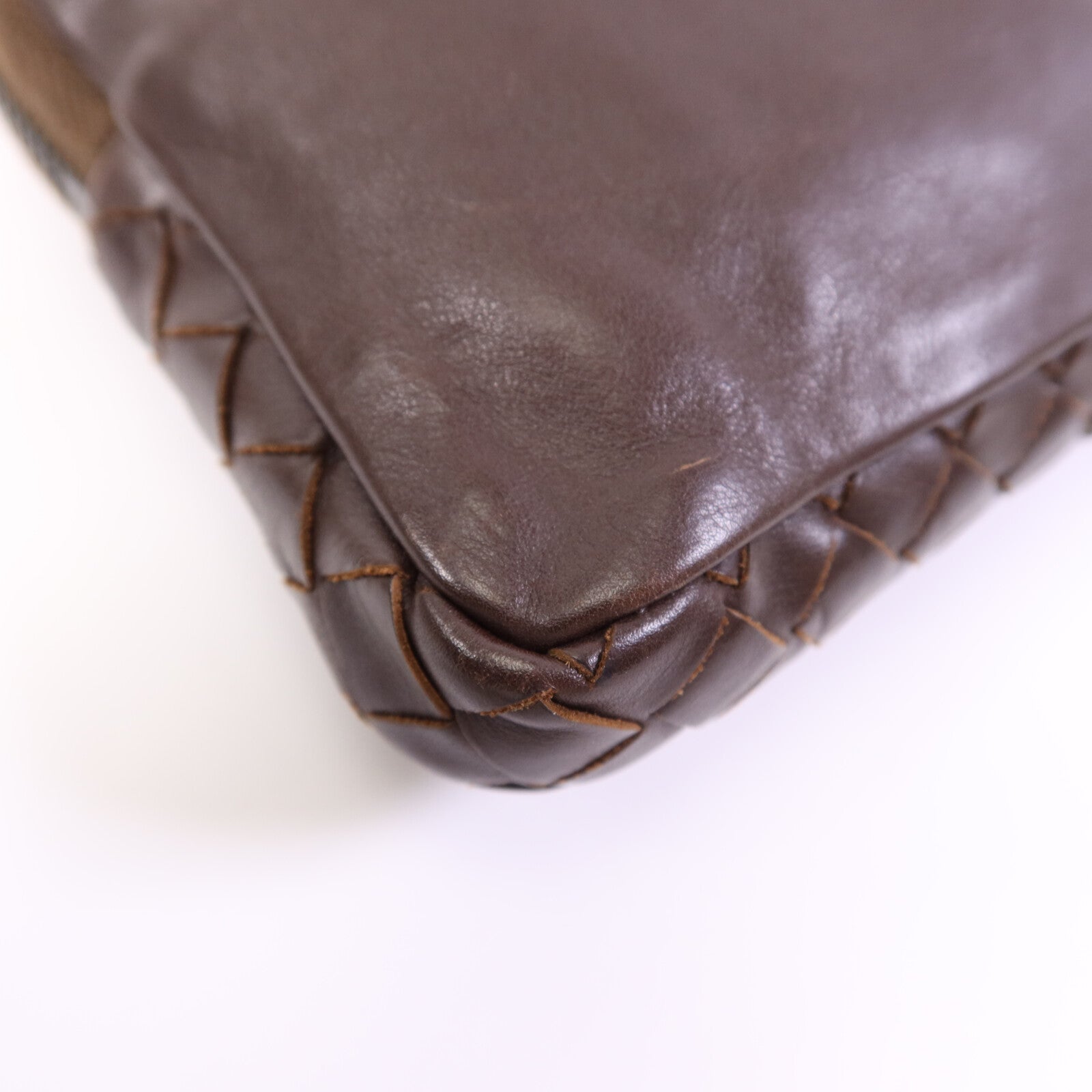BOTTEGA VENETA 【激減優惠】牛皮皮革Pouch手拿包