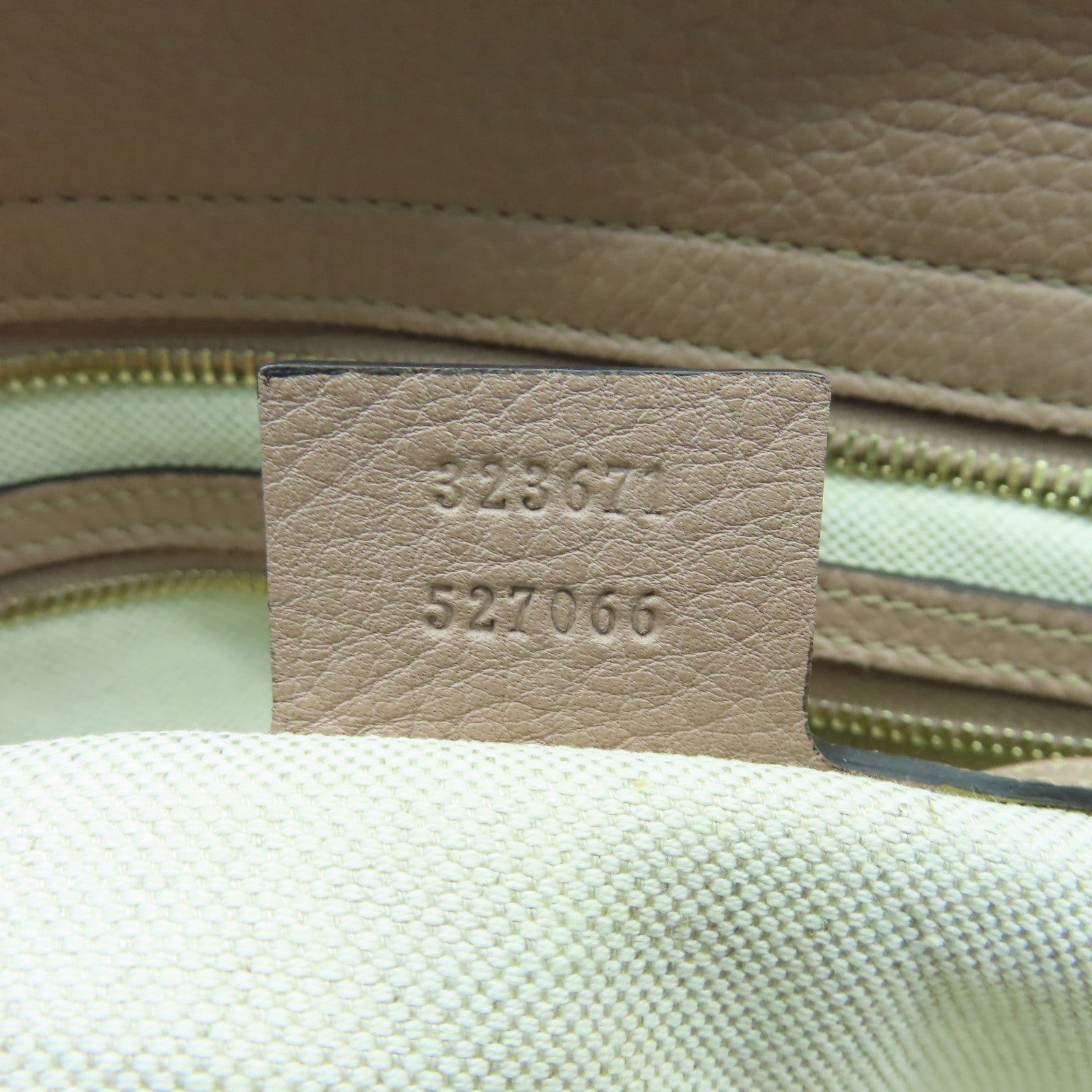 GUCCI 【激減優惠】牛皮皮革Tote Bag金扣肩背袋粉紅色