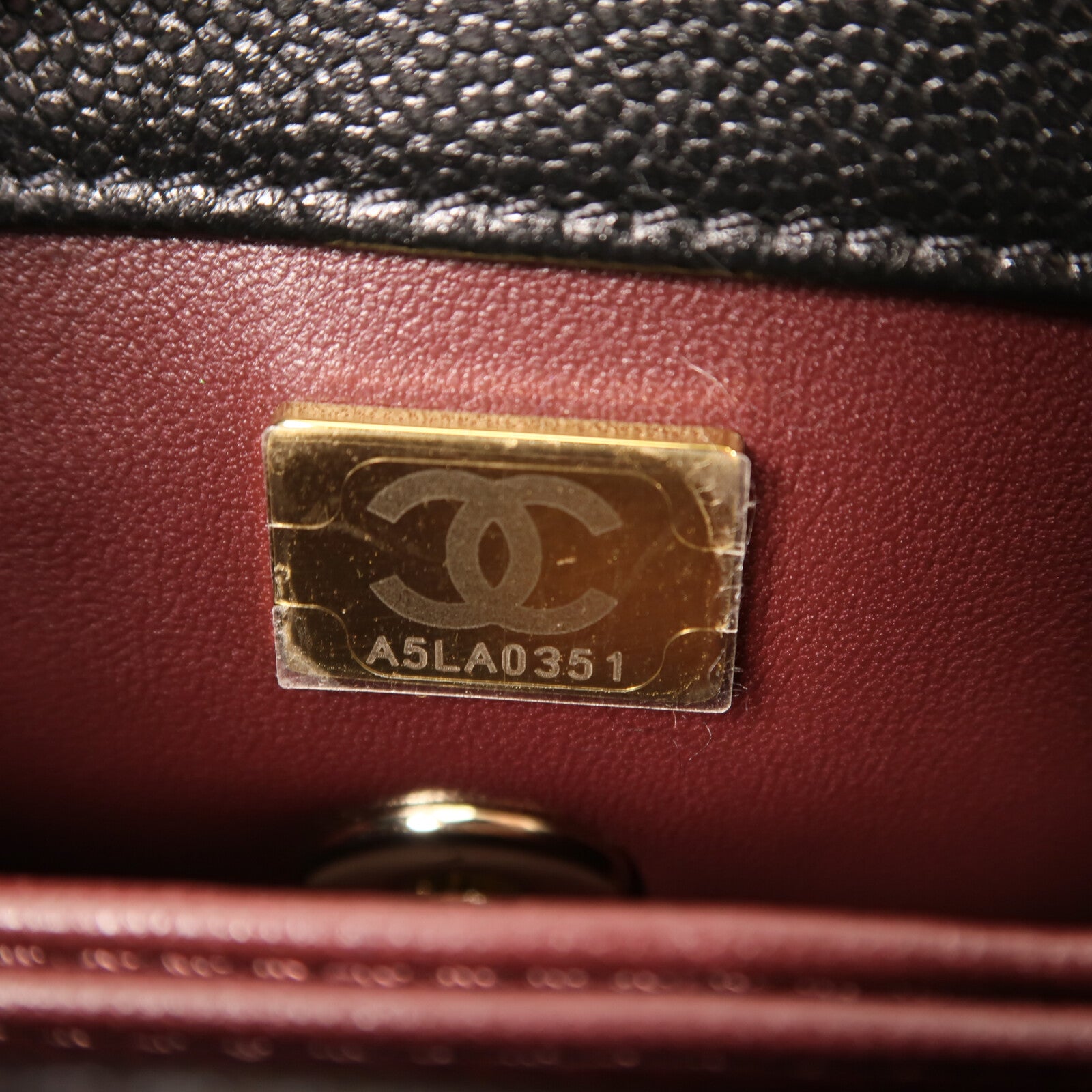 CHANEL 【激減優惠】牛皮皮革Coco Handle Mini金扣手挽肩背兩用袋