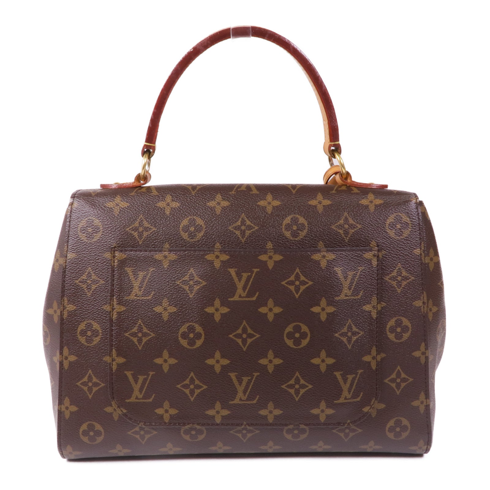 LOUIS VUITTON Monogram Cluny MM金扣手挽肩背兩用袋