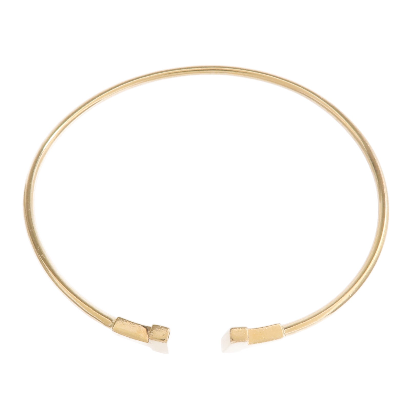 TIFFANY＆CO 18K黃金T Wire Bracelet手鐲