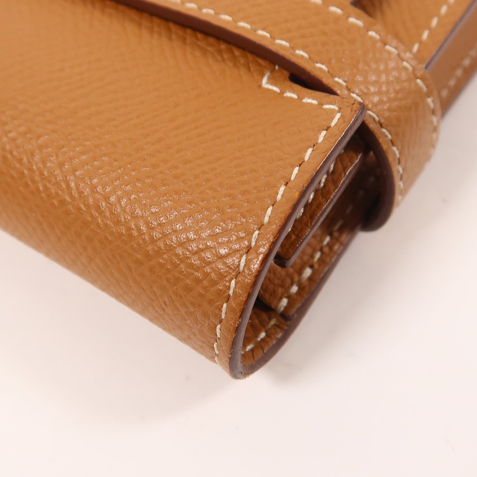 HERMES Epsom皮革Kelly Long Wallet銀扣長錢包