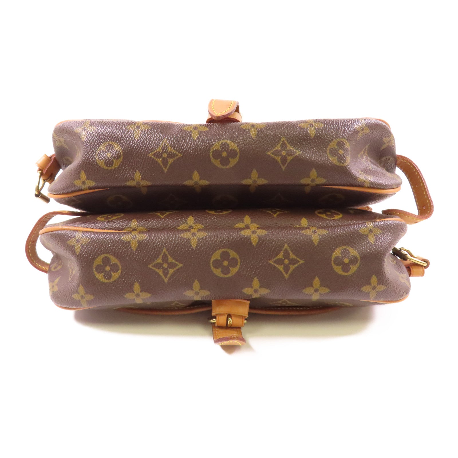 LOUIS VUITTON Monogram Saumur 30金扣肩背袋