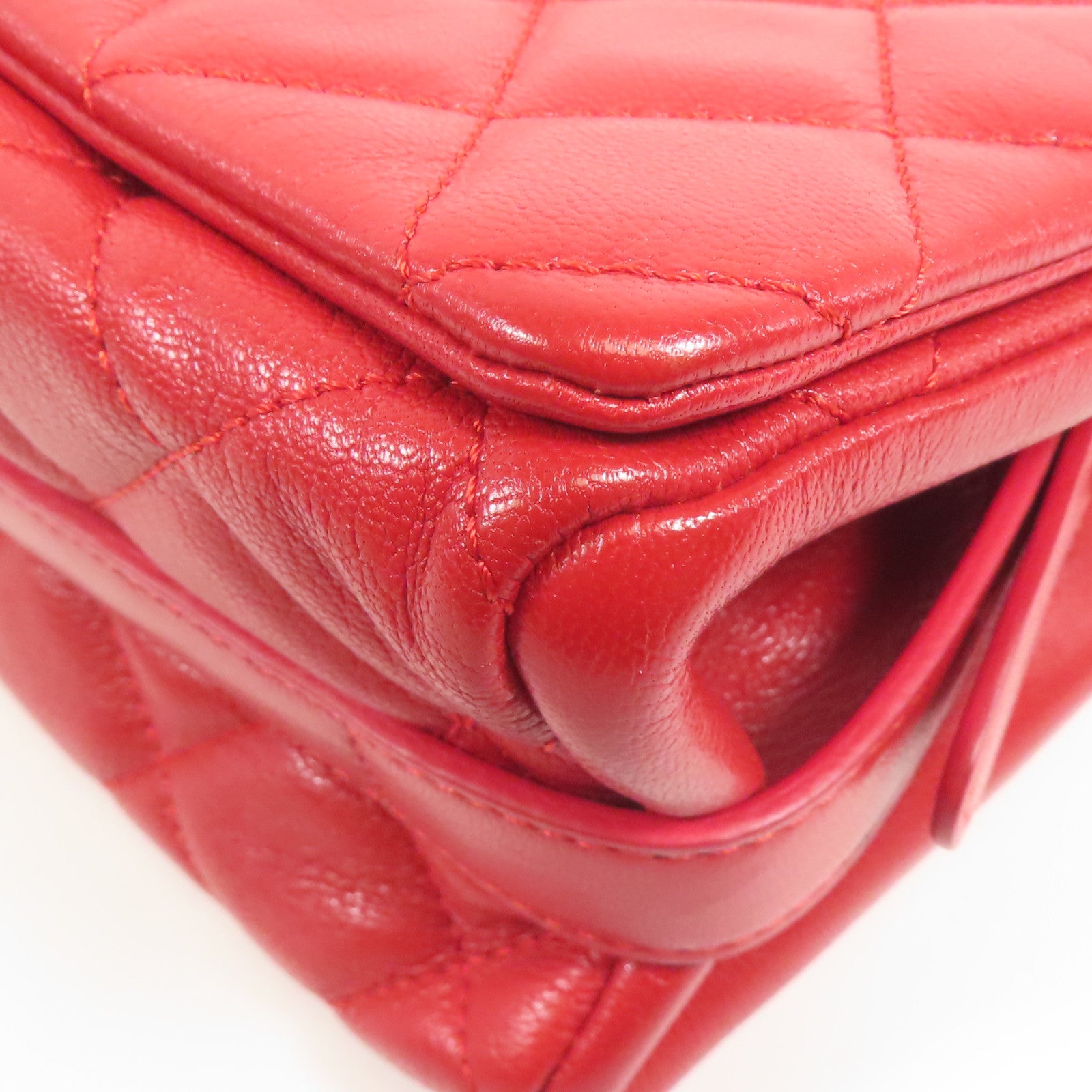 CHANEL 牛皮皮革Shoulder Bag鏈帶肩背袋