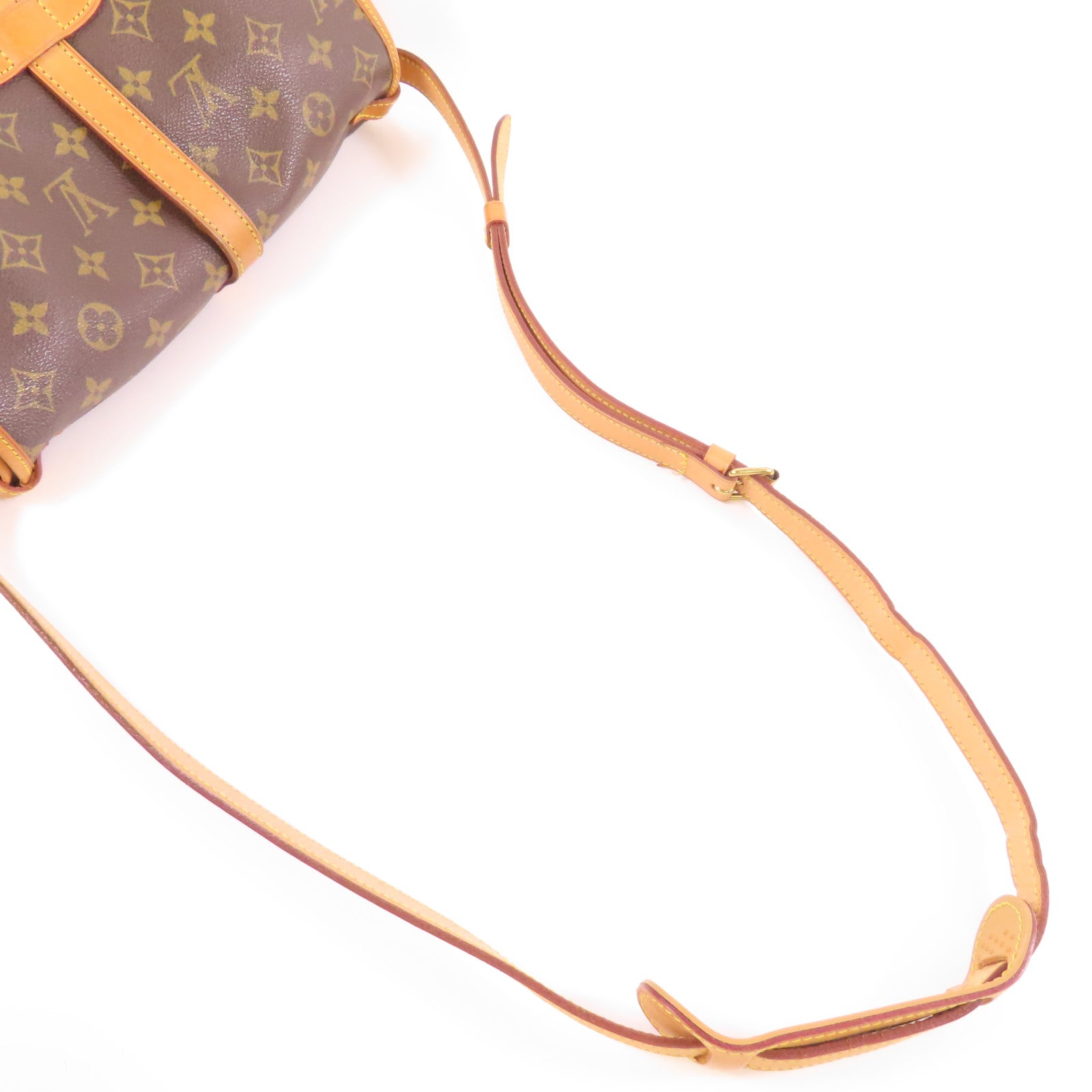 LOUIS VUITTON Monogram Saumur 30金扣肩背袋