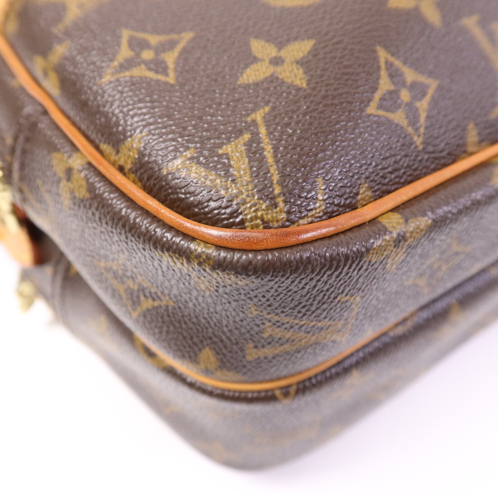 LOUIS VUITTON Monogram Reporter PM金扣肩背袋