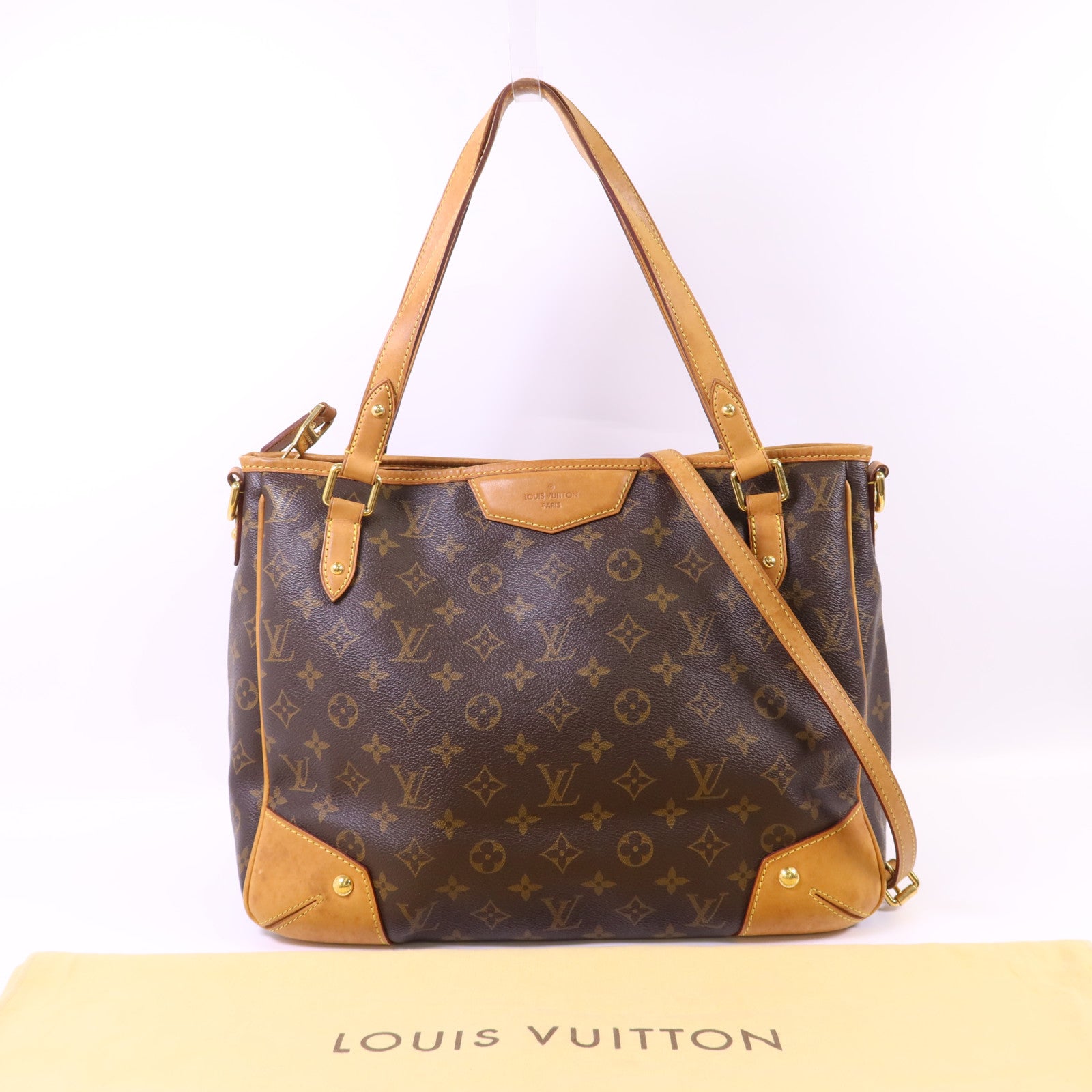 LOUIS VUITTON Monogram Estrela MM金扣手挽肩背兩用袋