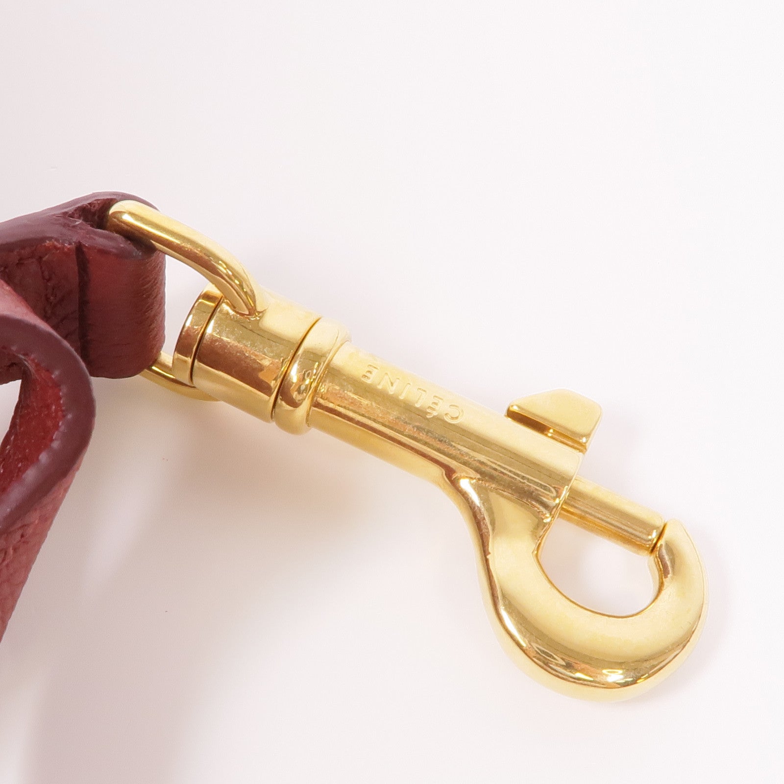 CELINE 牛皮皮革Belt Bag金扣手挽肩背兩用袋