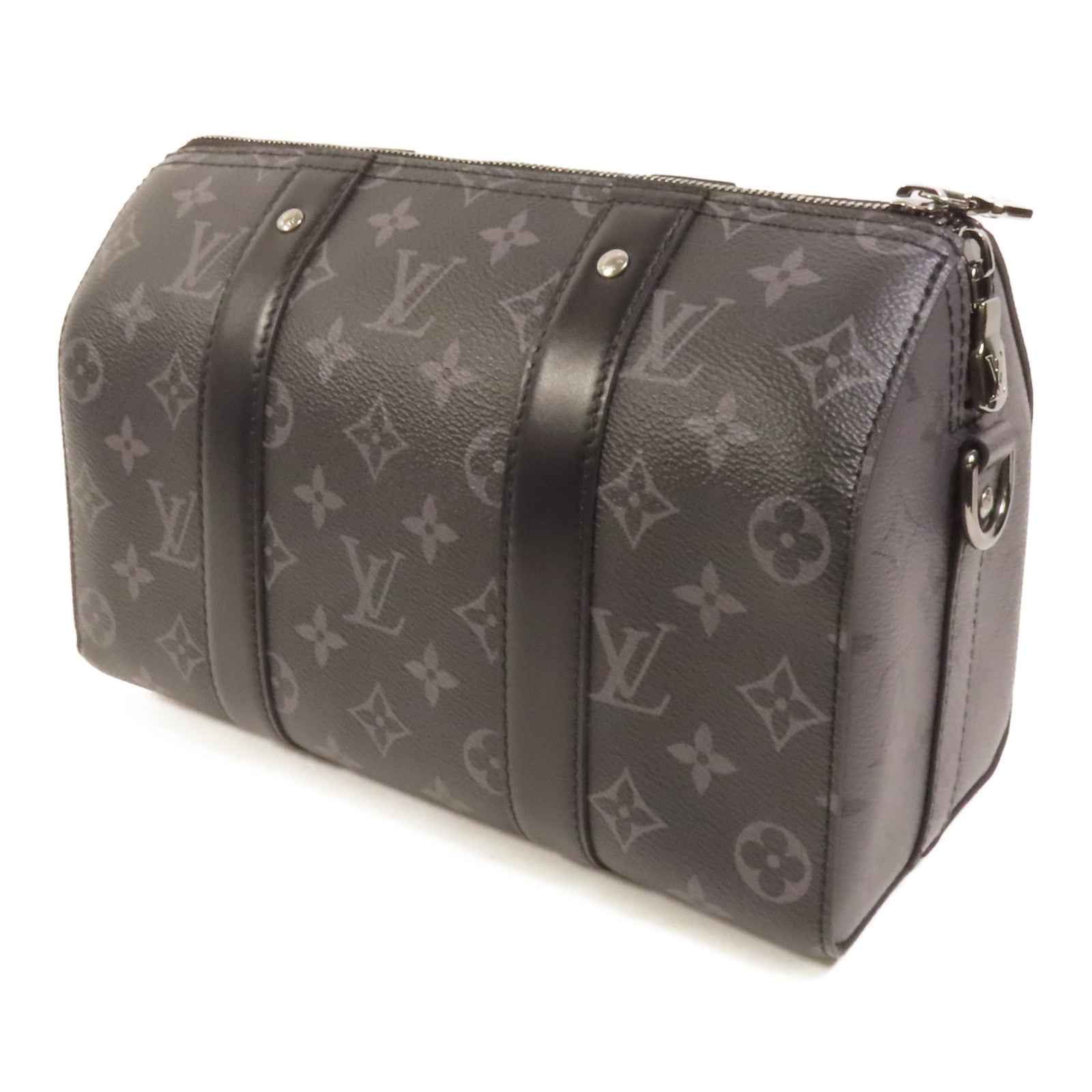LOUIS VUITTON Monogram Eclipse City Keepall肩背袋