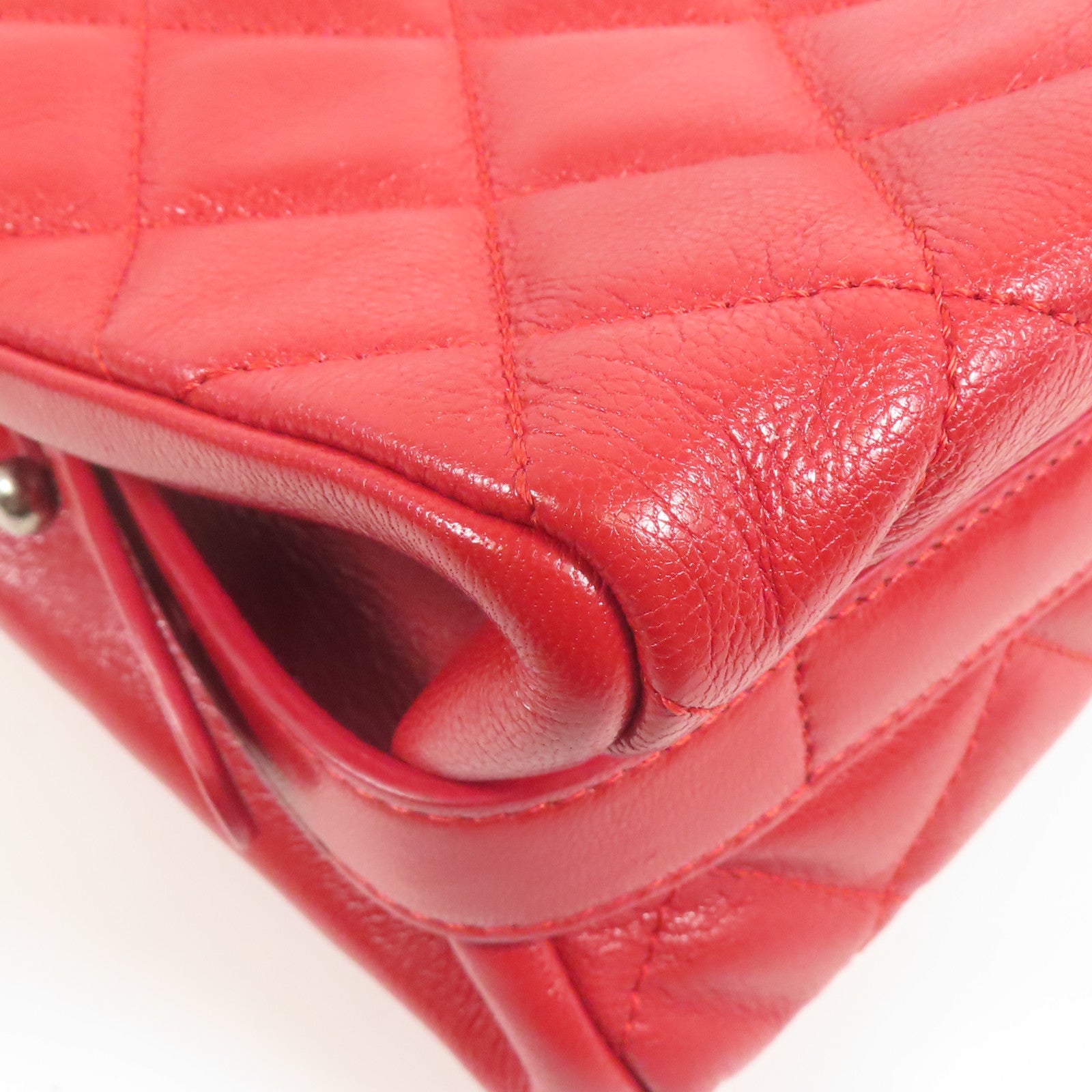 CHANEL 牛皮皮革Shoulder Bag鏈帶肩背袋