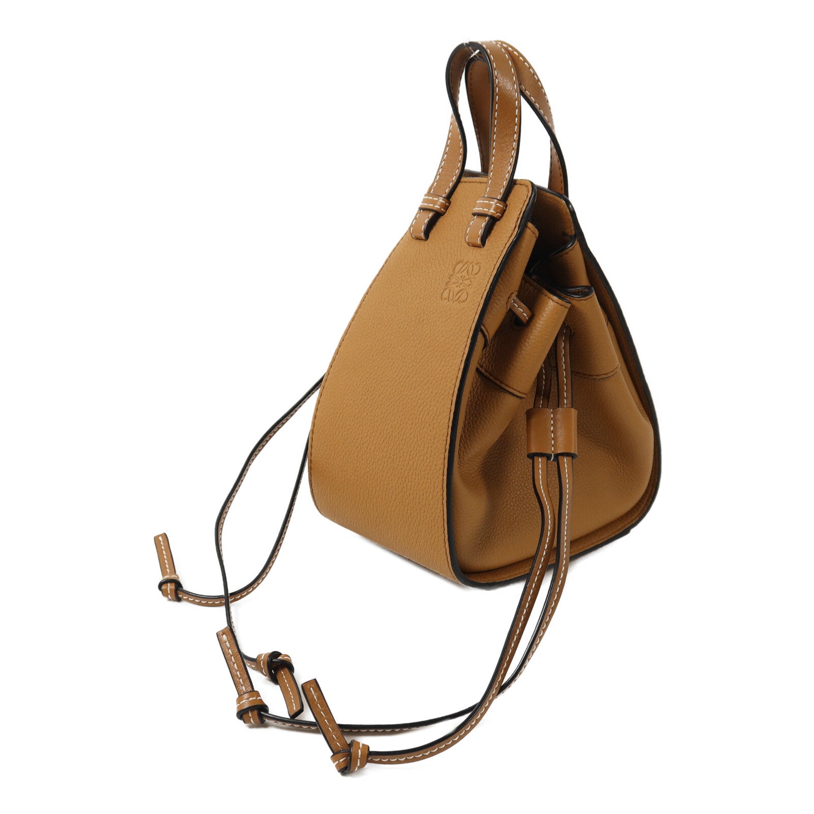 LOEWE 牛皮皮革Hammock Mini手挽肩背兩用袋